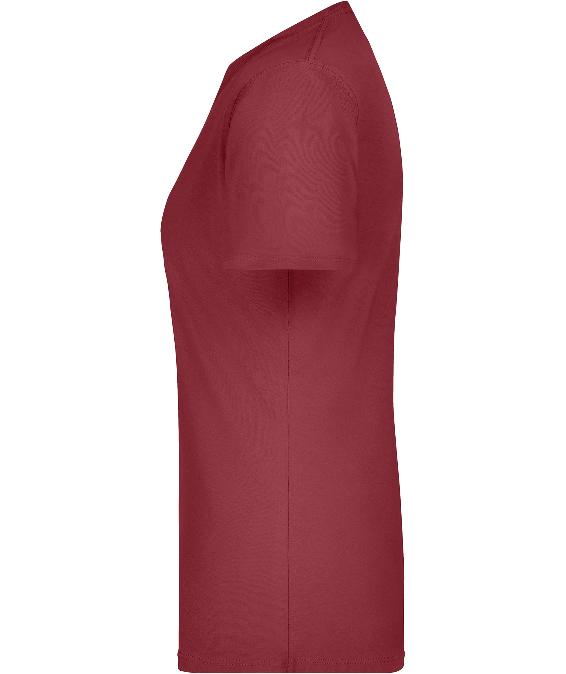 James & Nicholson Basic-T dame T-shirt, Wine, large image number 3