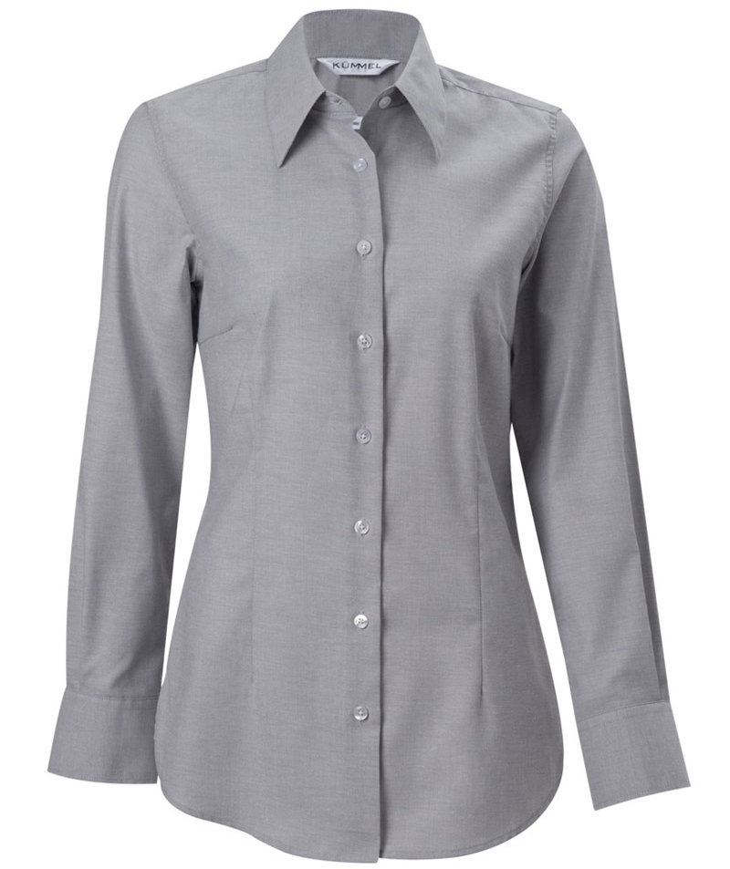 K&uuml;mmel Sigorney Oxford skjorta dam, Ljusgr&aring;