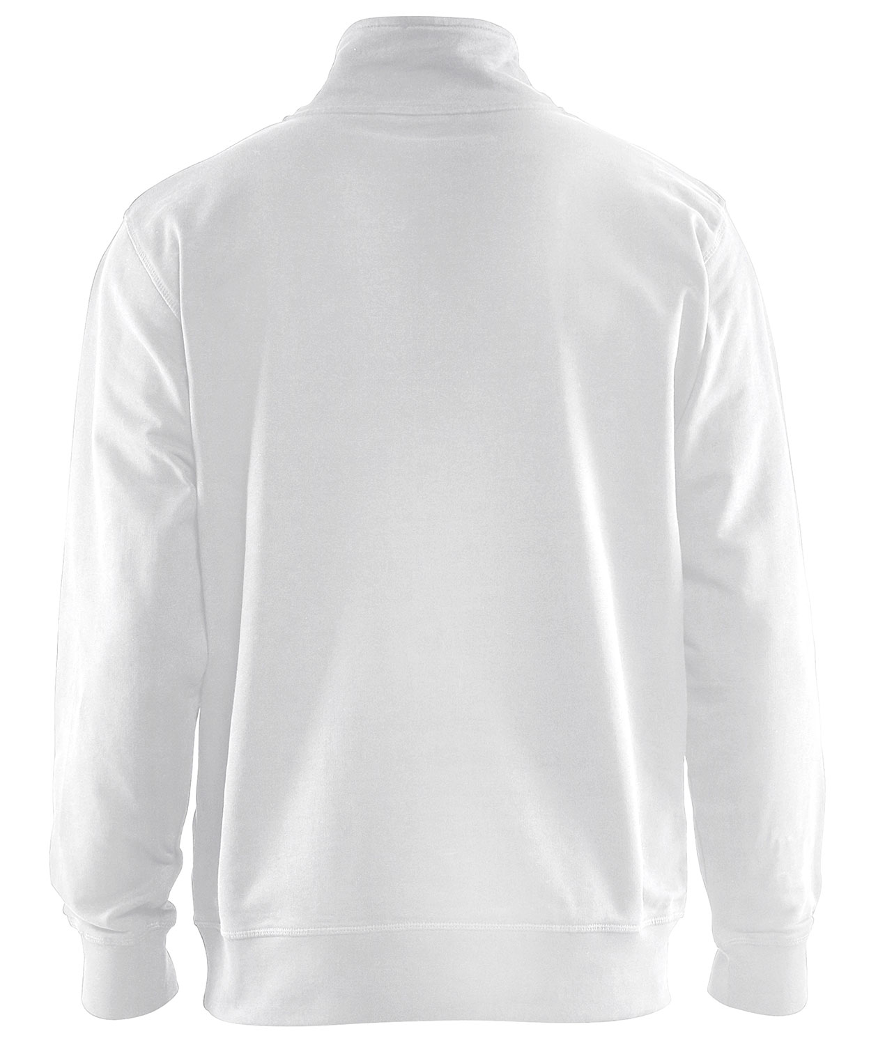 Bl&aring;kl&auml;der Unite Half-Zip Sweatshirt, Weiss/dunkelgrau, large image number 1