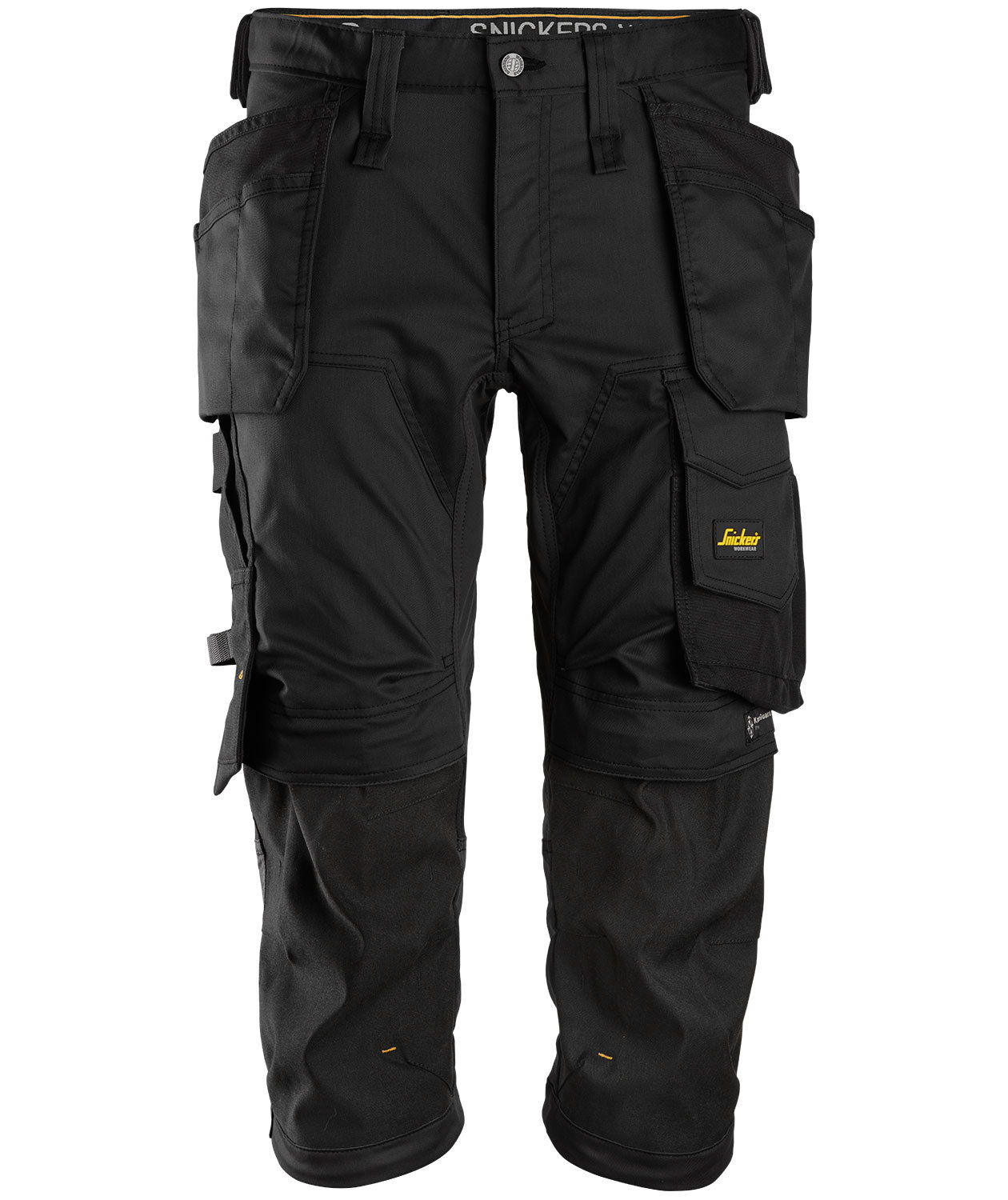 Snickers AllroundWork h&aring;ndverkerknickers 6142, Svart, Svart, swatch