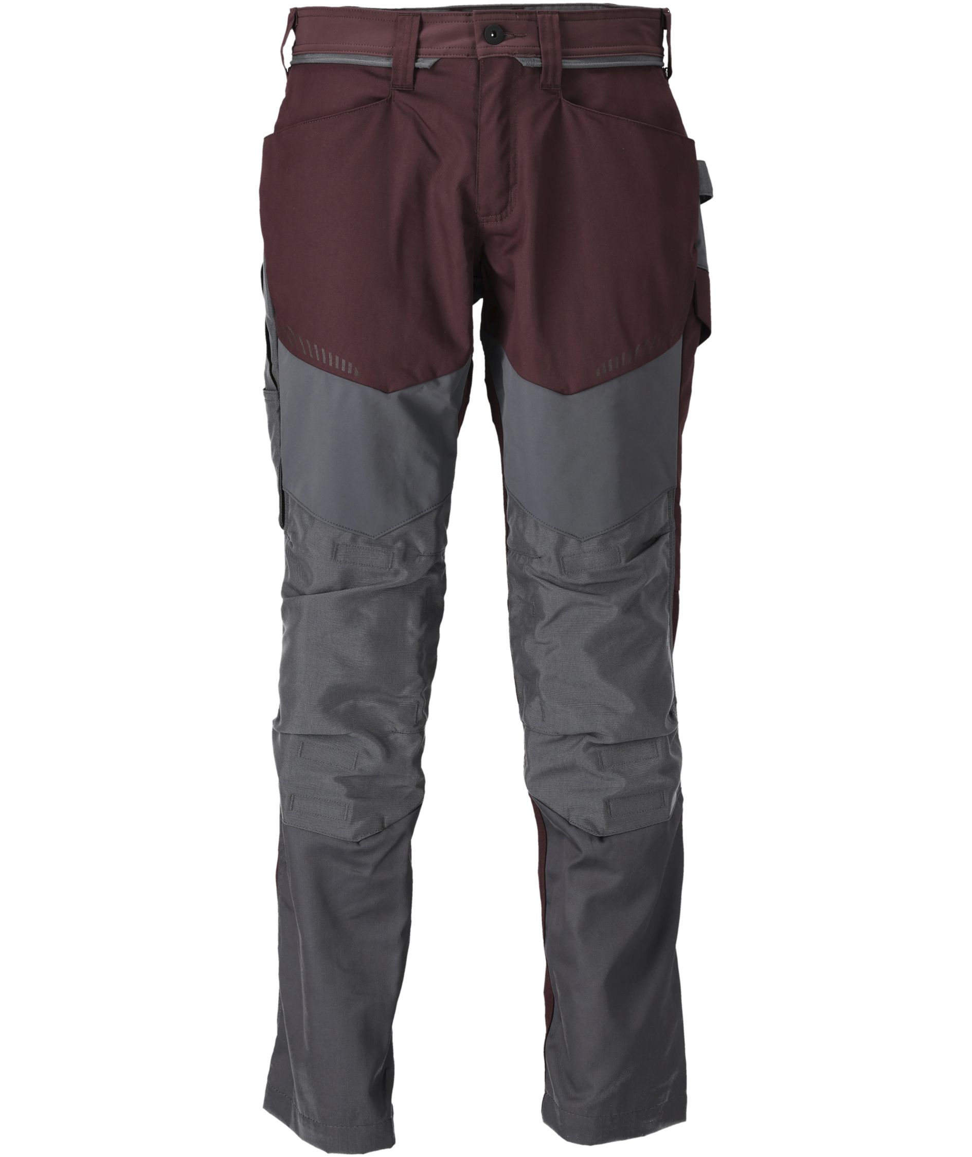 Mascot Customized arbeidsbukse, Bordeaux/Steingr&aring;, Bordeaux/Steingr&aring;, swatch