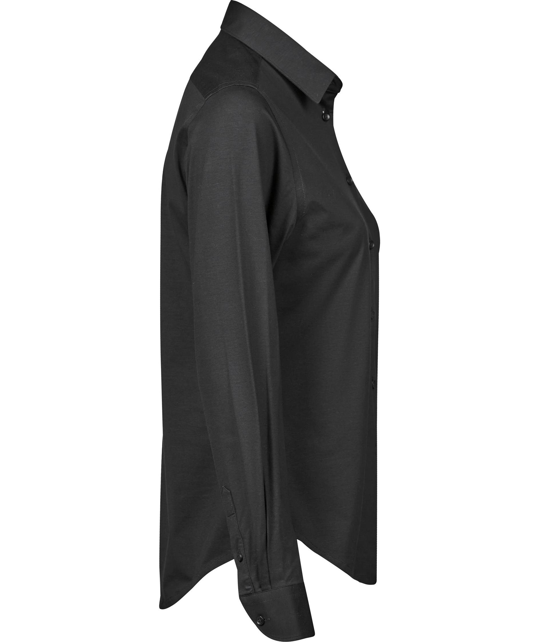 Tee Jays Active Stretch skjorta dam, Black, large image number 2
