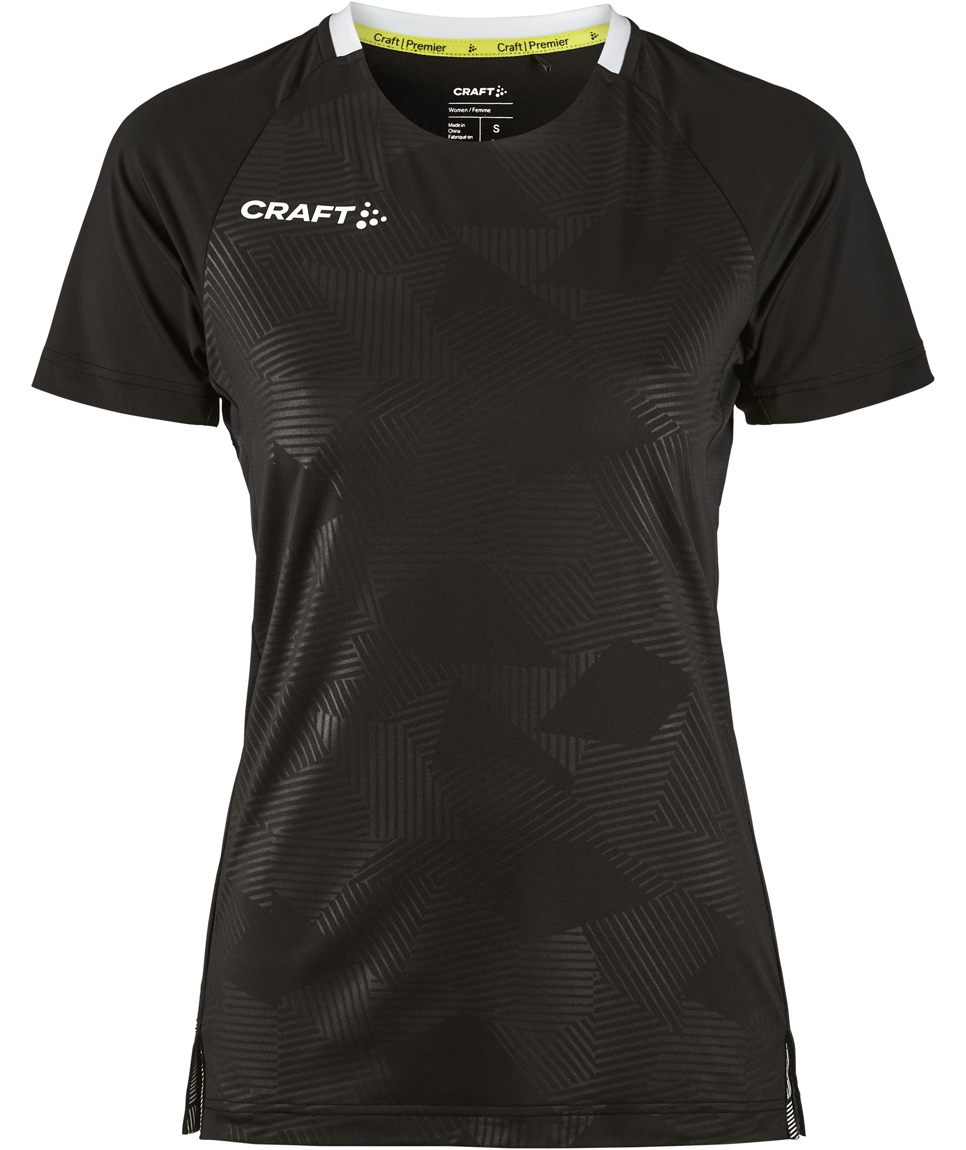 Craft Premier Solid Jersey Damen T-Shirt, Black, Black, swatch