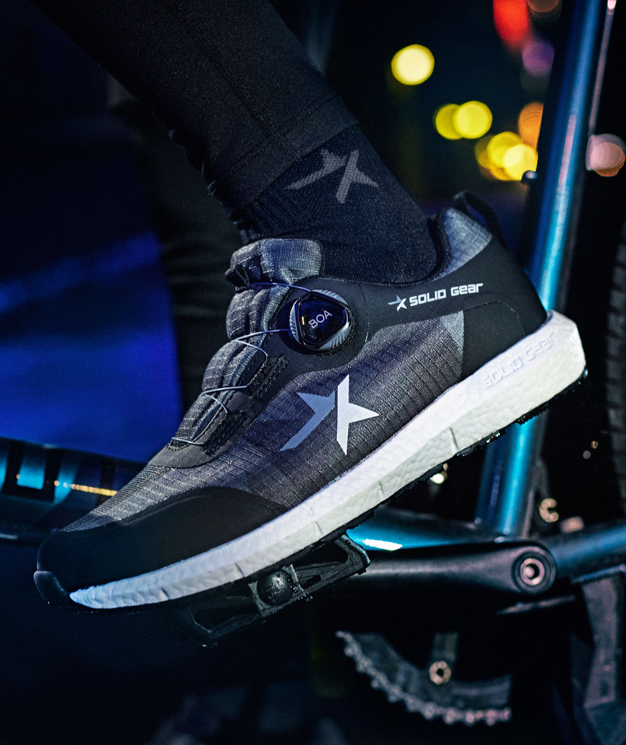 Solid Gear Dynamo arbeidssko O1, Svart/Gr&aring;