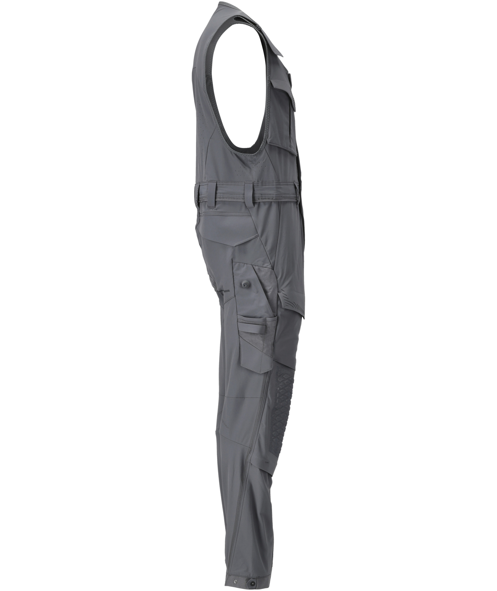 Mascot Customized one-piece trousers full stretch, Stone grey, large image number 2