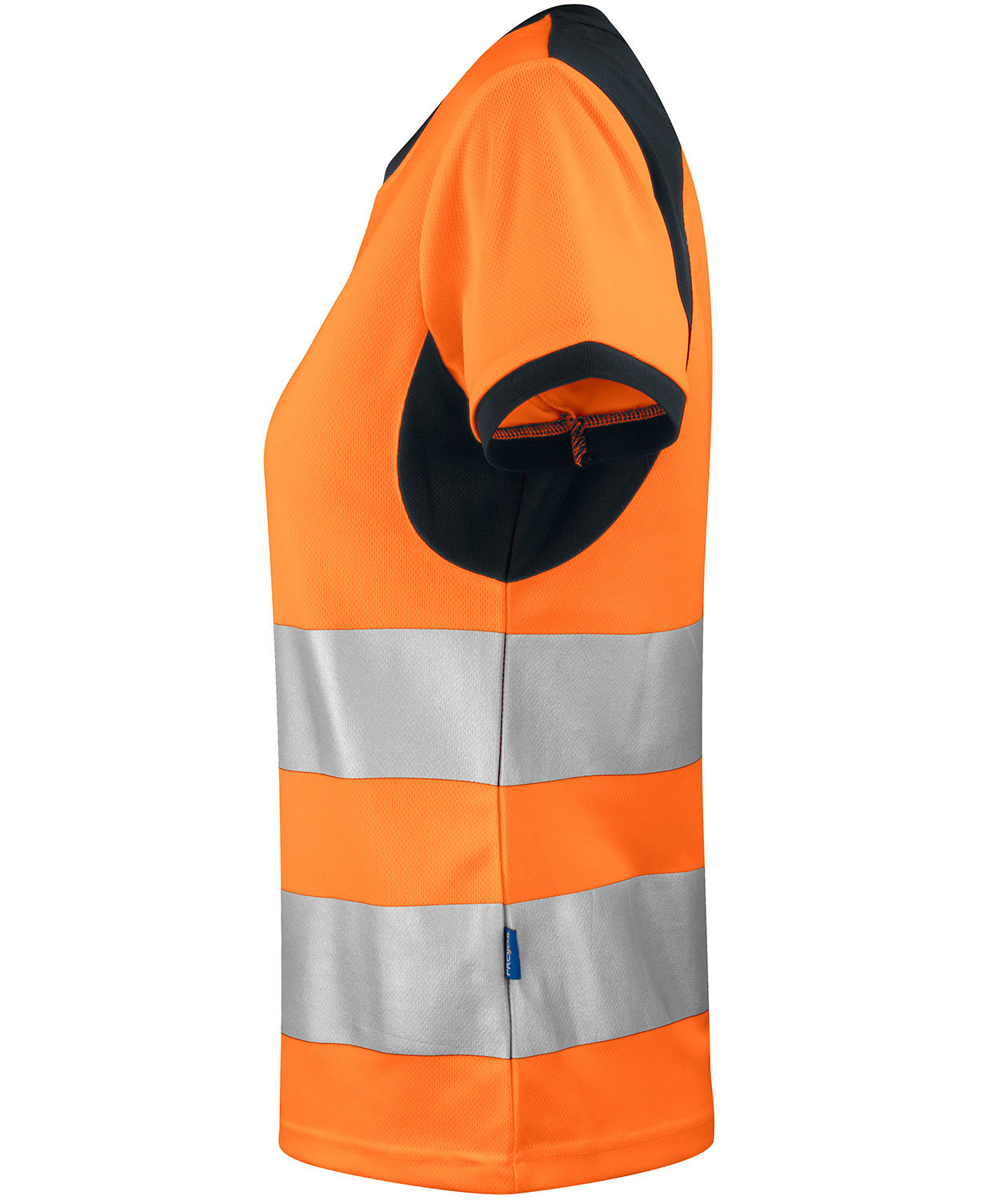 ProJob T-shirt dam 6012, Varsel Orange/Svart, large image number 2