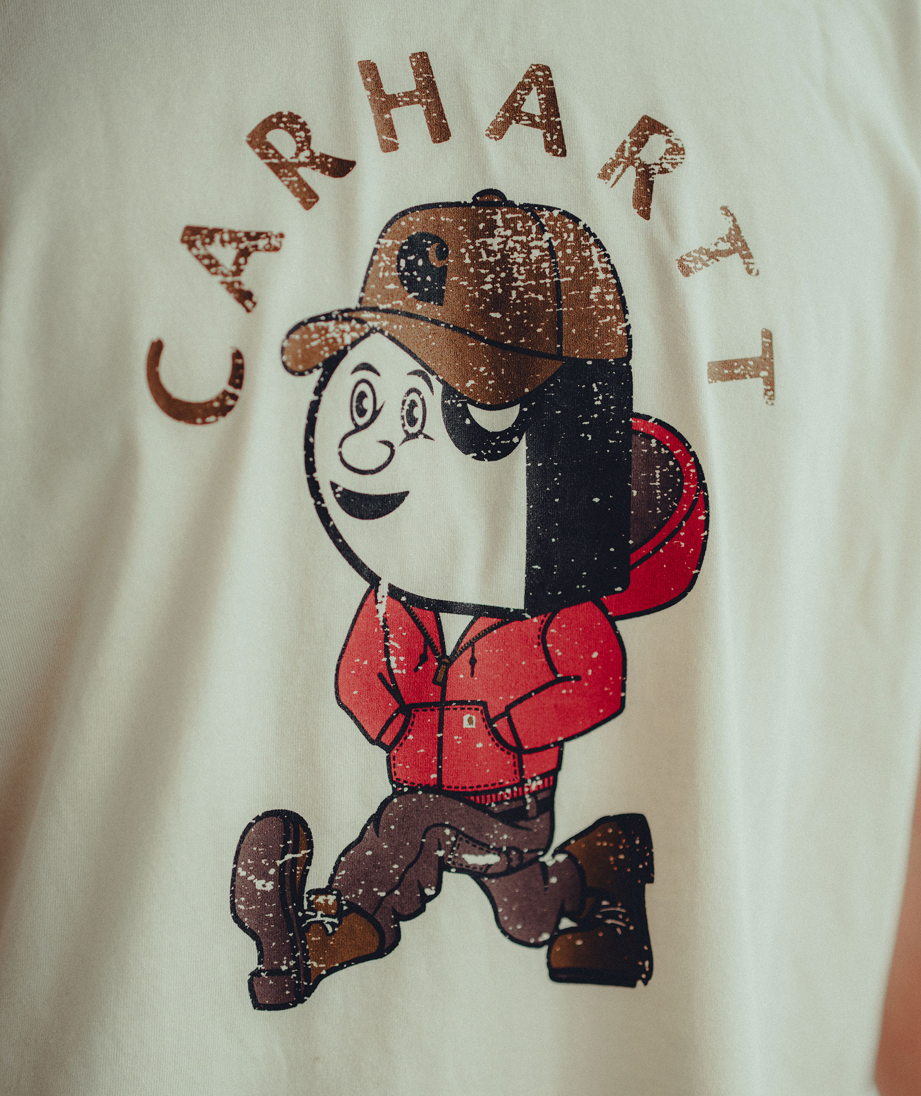 Carhartt Active Jac Grapic T-Shirt, Oat Milk, large image number 2