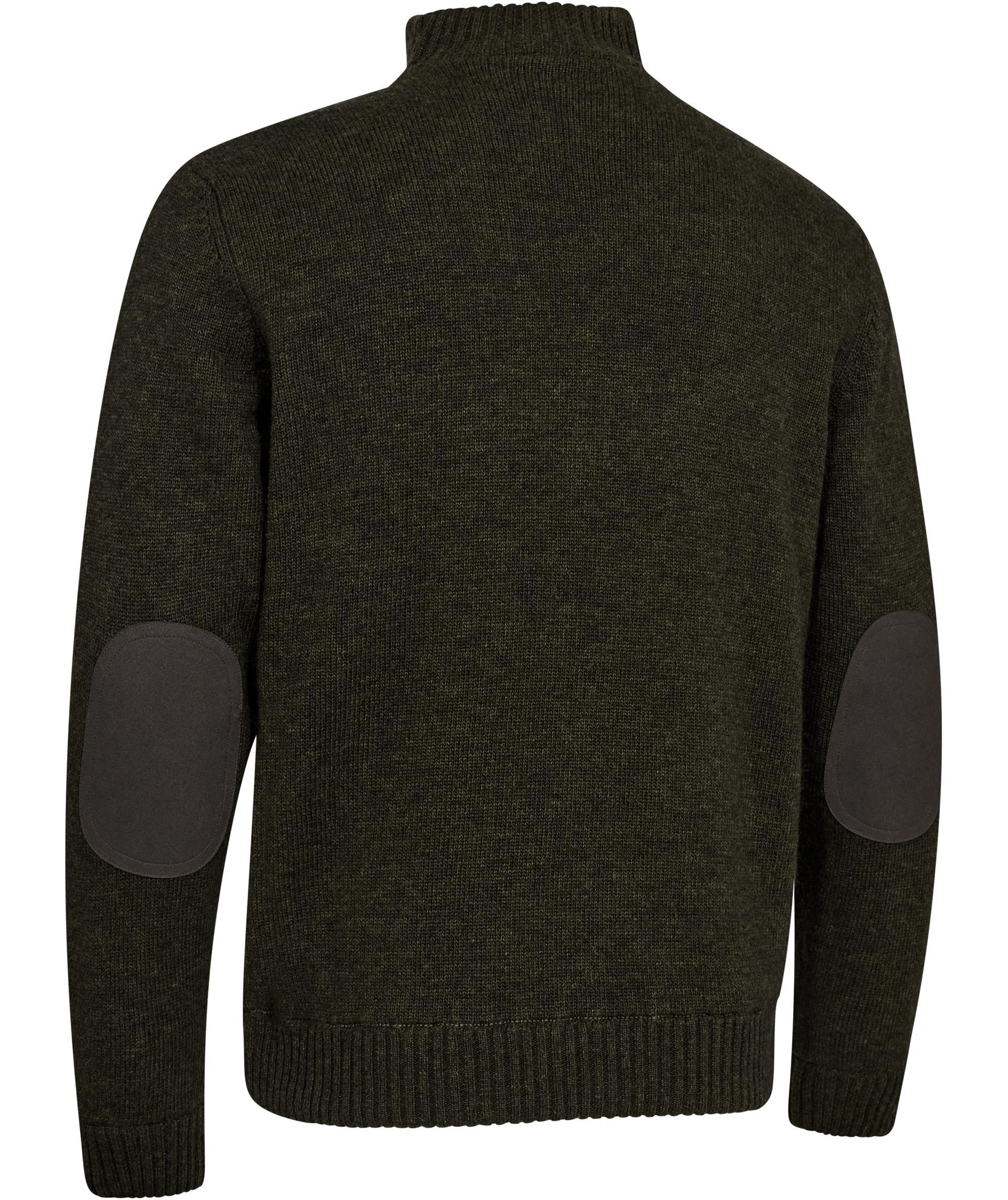 Deerhunter Finley half zip knitted pullover with wool, Ridgewood Melange