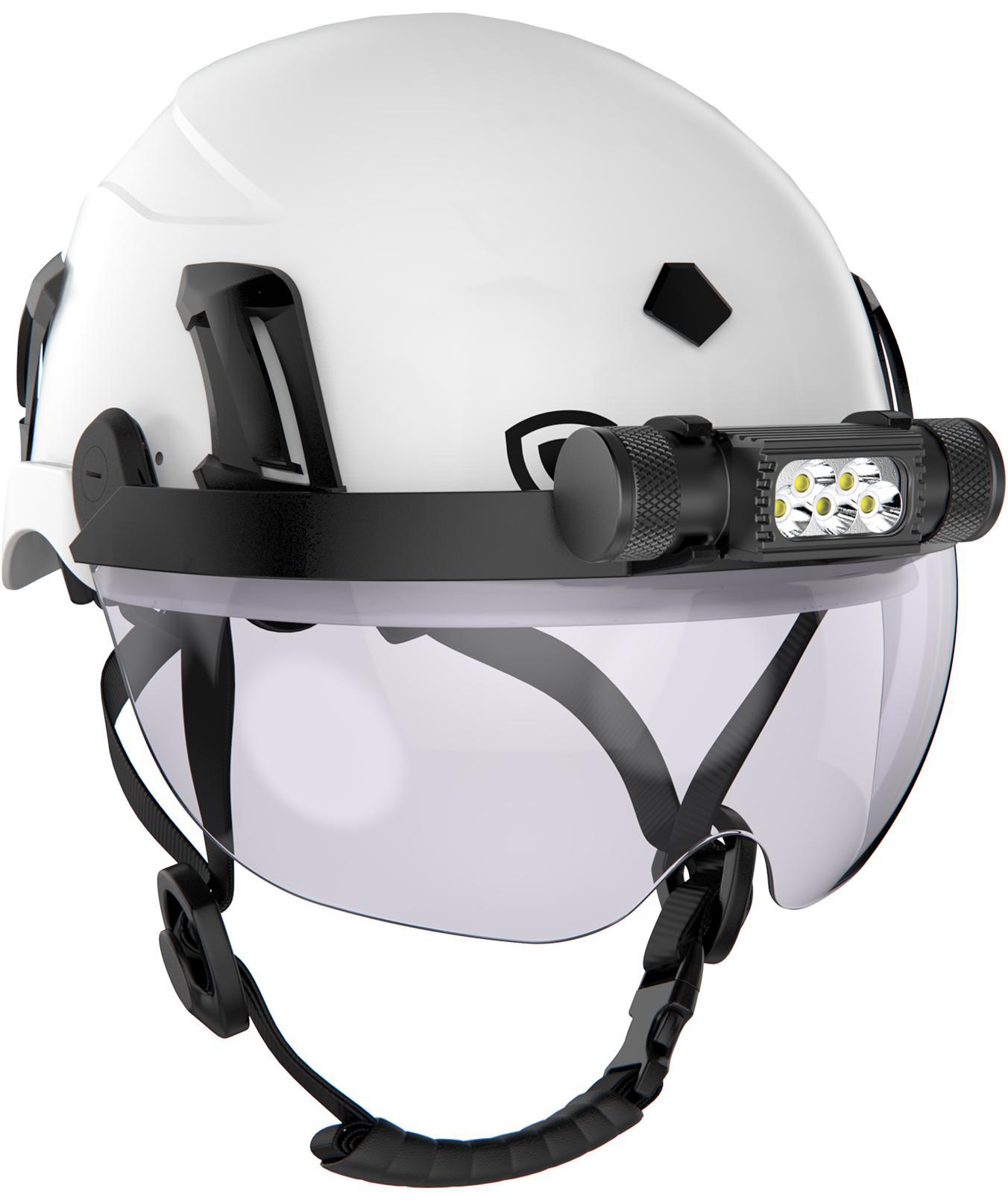 Guardio VisorFlex-lampe til sikkerhedshjelm