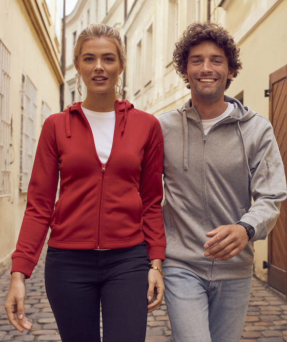 Clique Basic Active dame h&aelig;ttetr&oslash;je, R&oslash;d, large image number 1