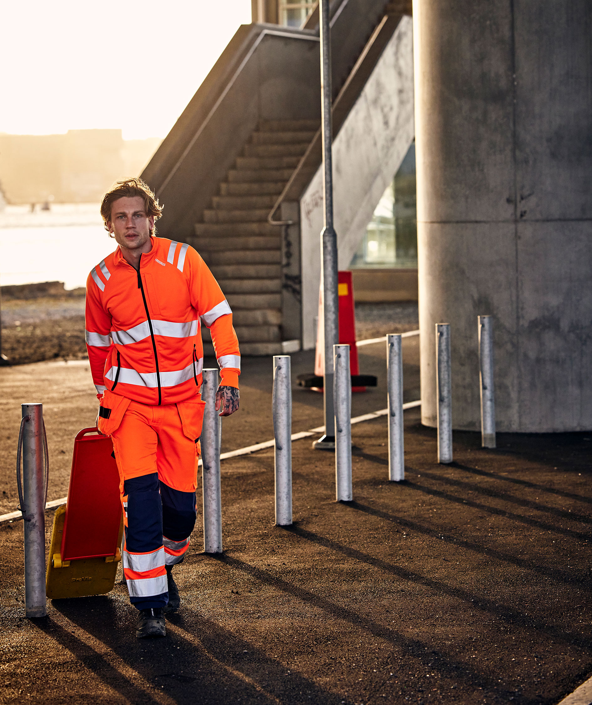 Fristads sweat jacket 7863 GPSW