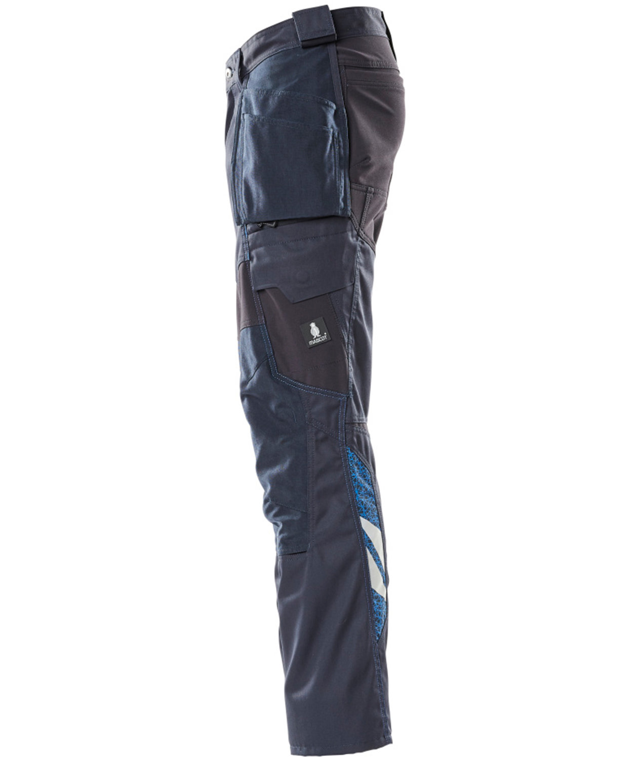 Mascot Accelerate craftsman trousers, Dark Marine Blue, large image number 3