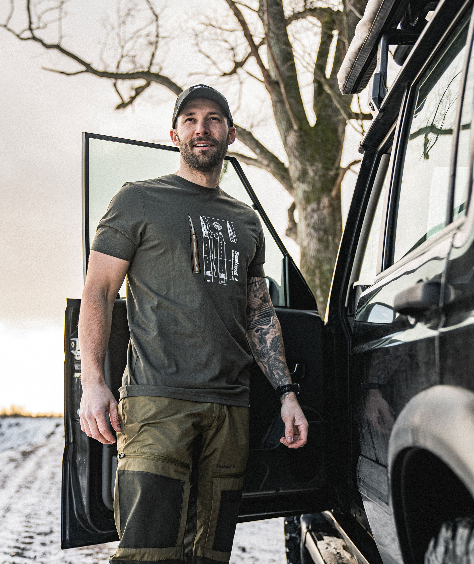 Seeland Bullet T-shirt, Grape leaf, large image number 3