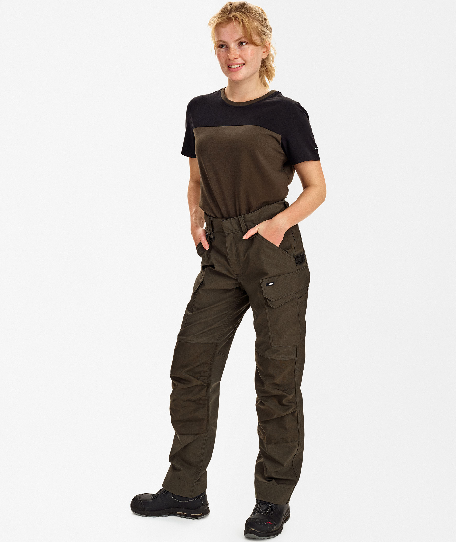 Engel Entire dame arbejdsbukser, Forest green