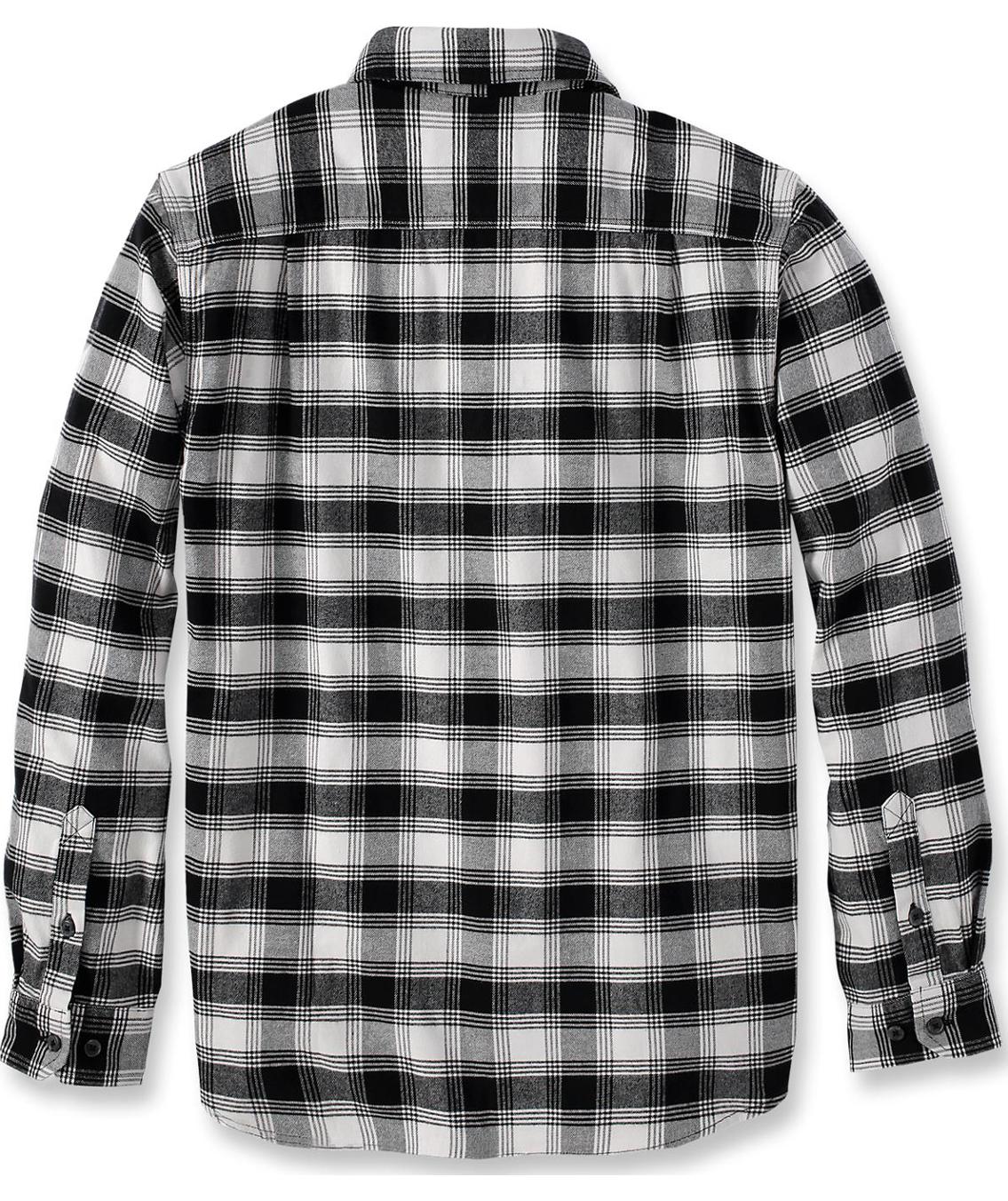 Carhartt  Midweight flannelskjorte, Malt, large image number 2