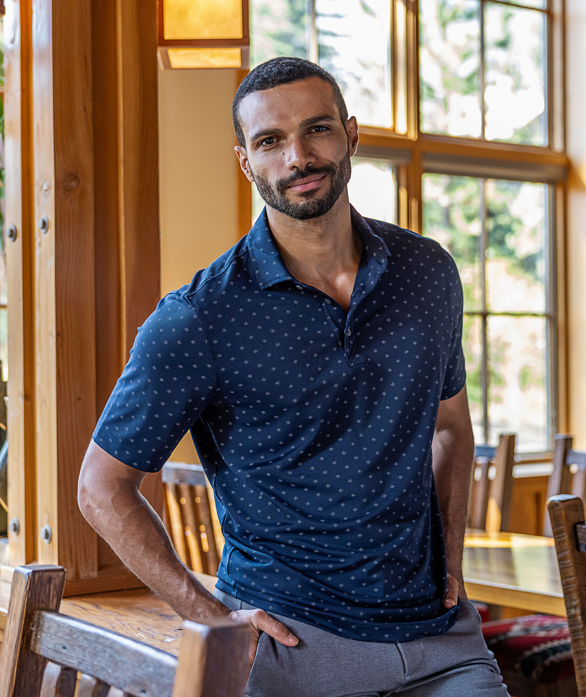 Cutter & Buck Virtue Eco pik&eacute;tr&ouml;ja, Dark navy