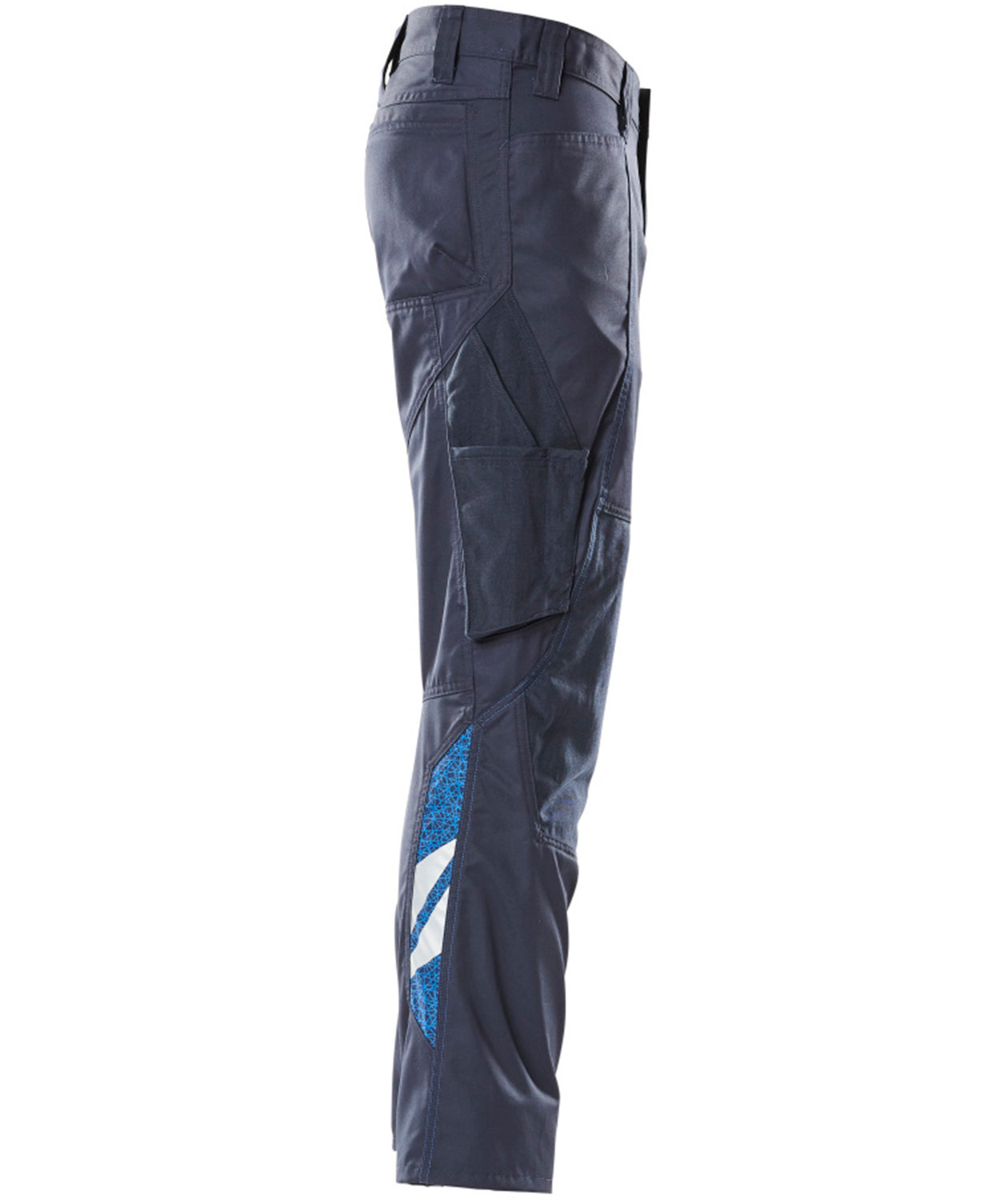 Mascot Accelerate work trousers, Dark Marine Blue, large image number 2