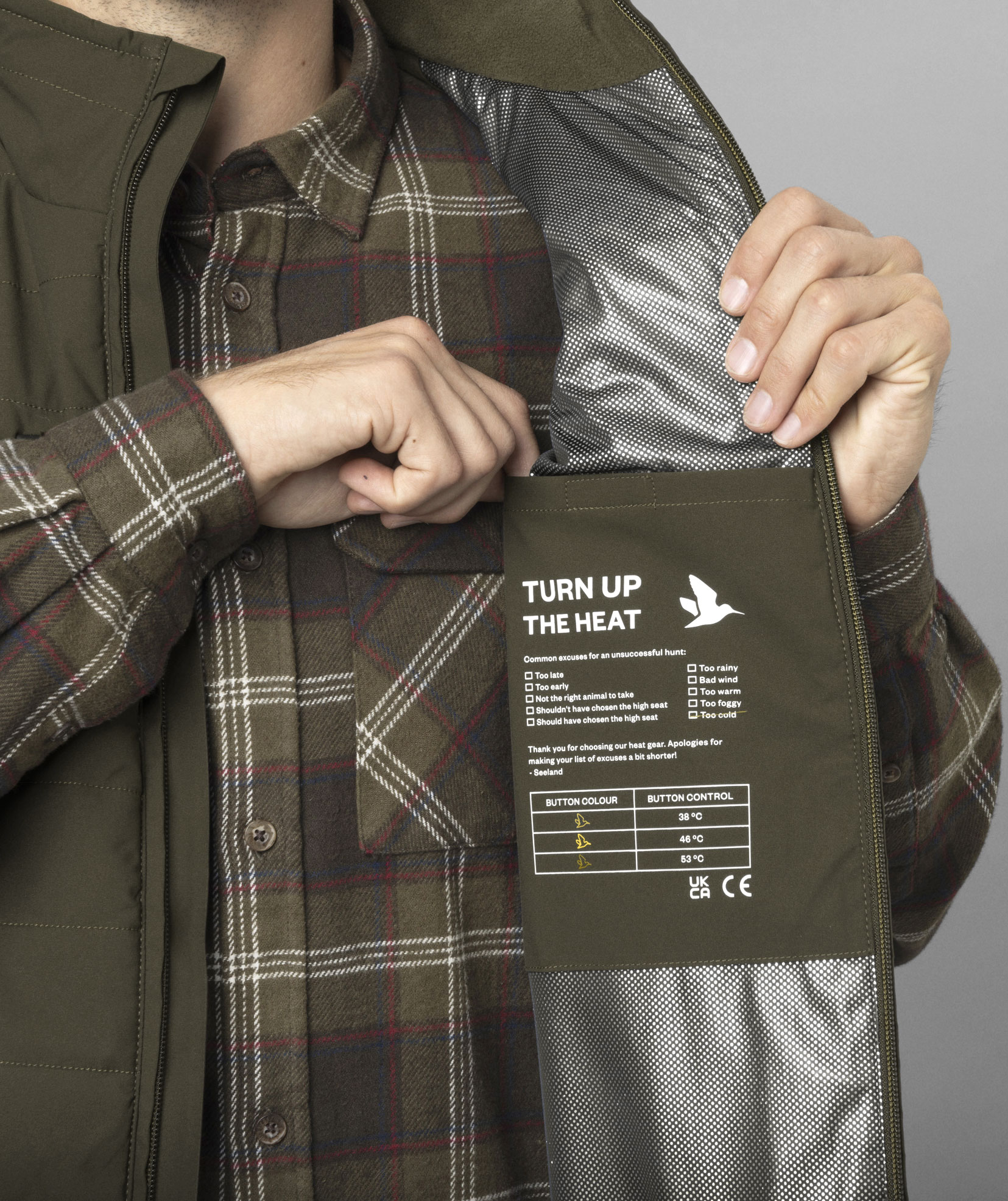 Seeland Celsius Heat quilted vest, Pine green, large image number 9