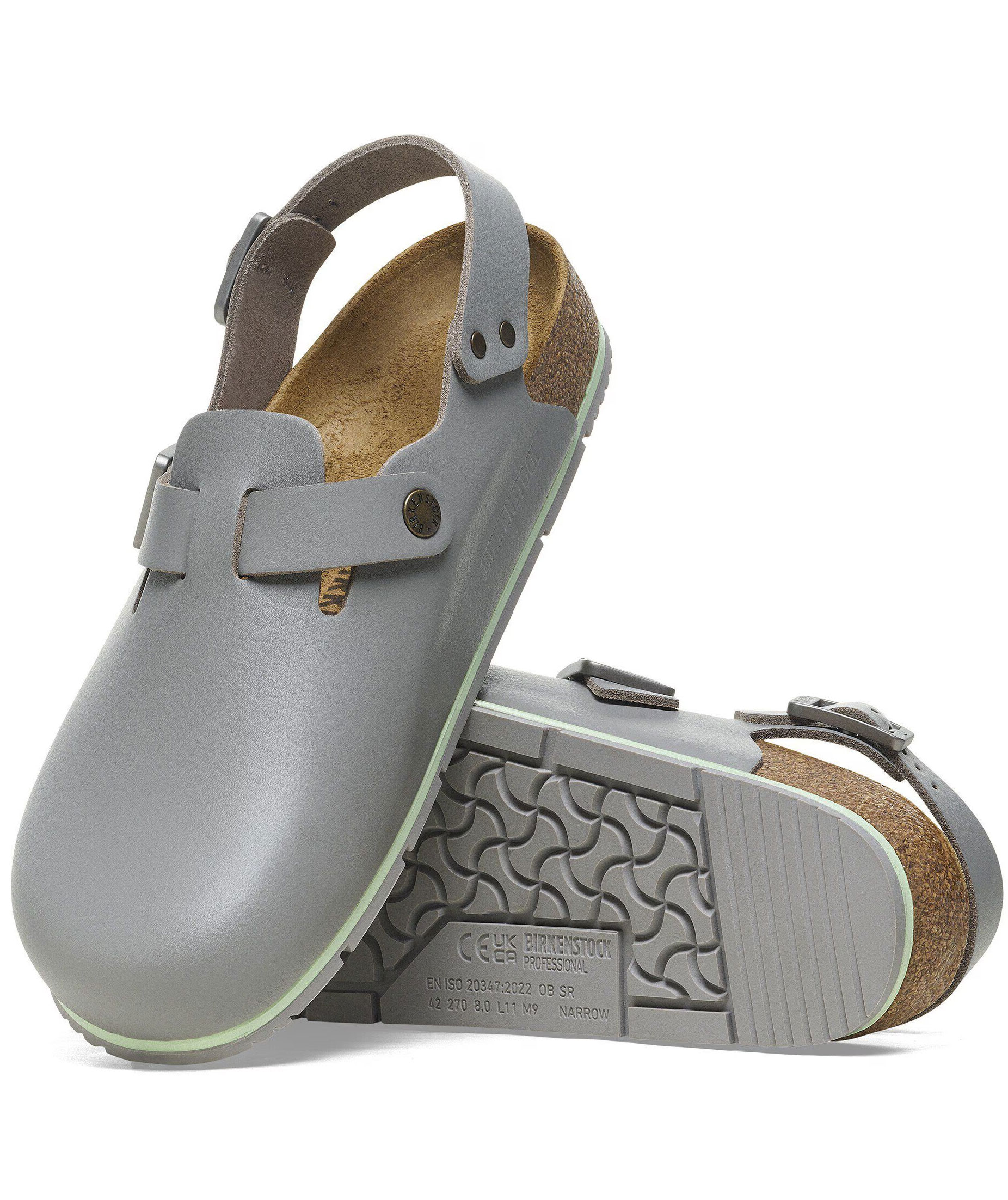 Birkenstock Tokio Pro Narrow Fit sandaler, Gun metal