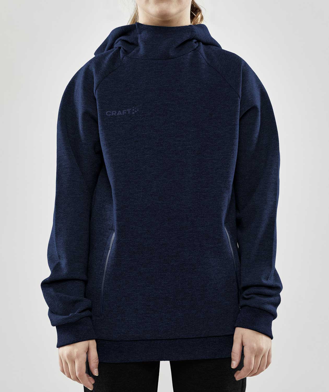Craft Core Soul hoodie till barn, M&ouml;rk marinbl&aring;, large image number 1