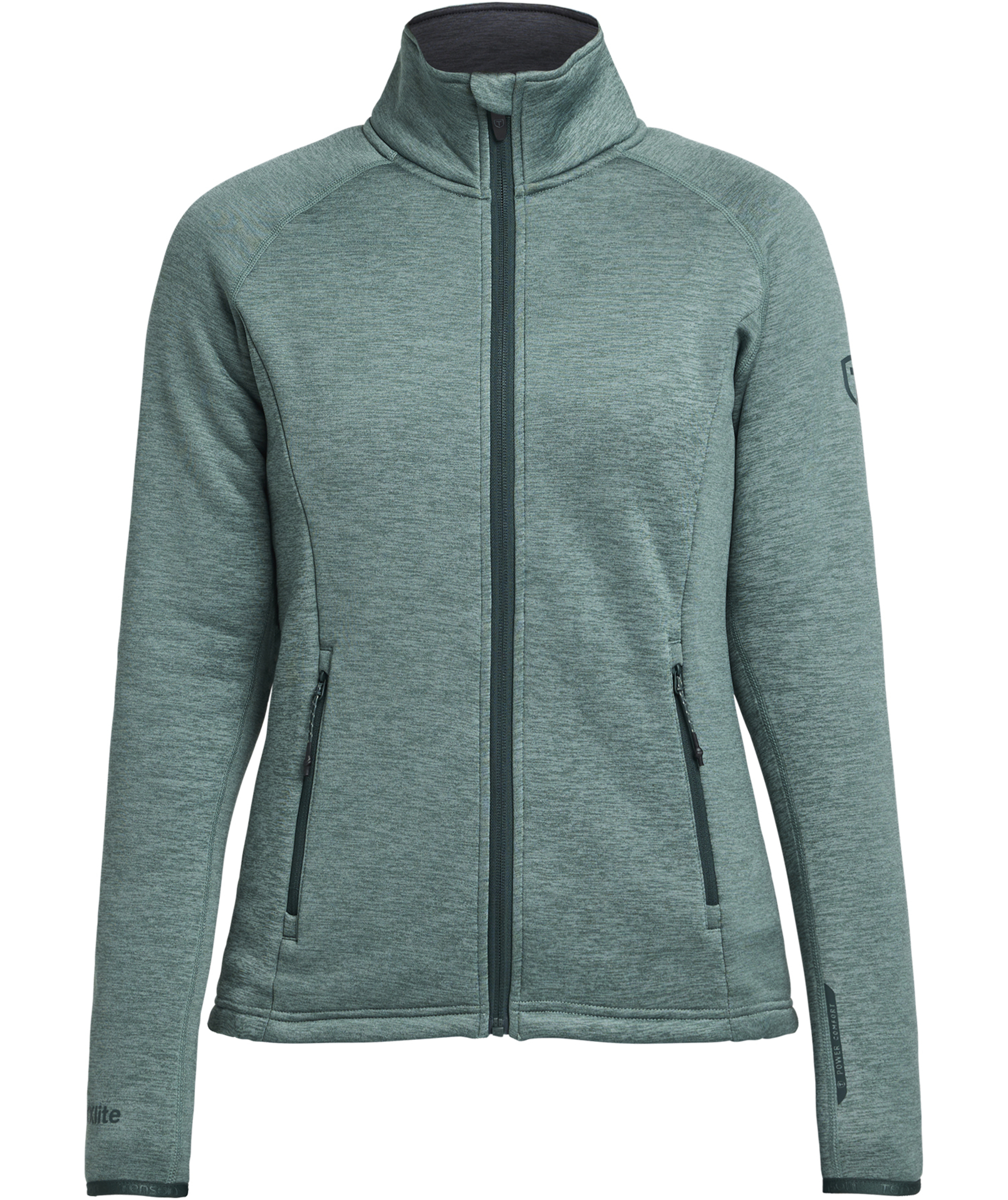 Tenson TXlite dame cardigan, Gr&oslash;n
