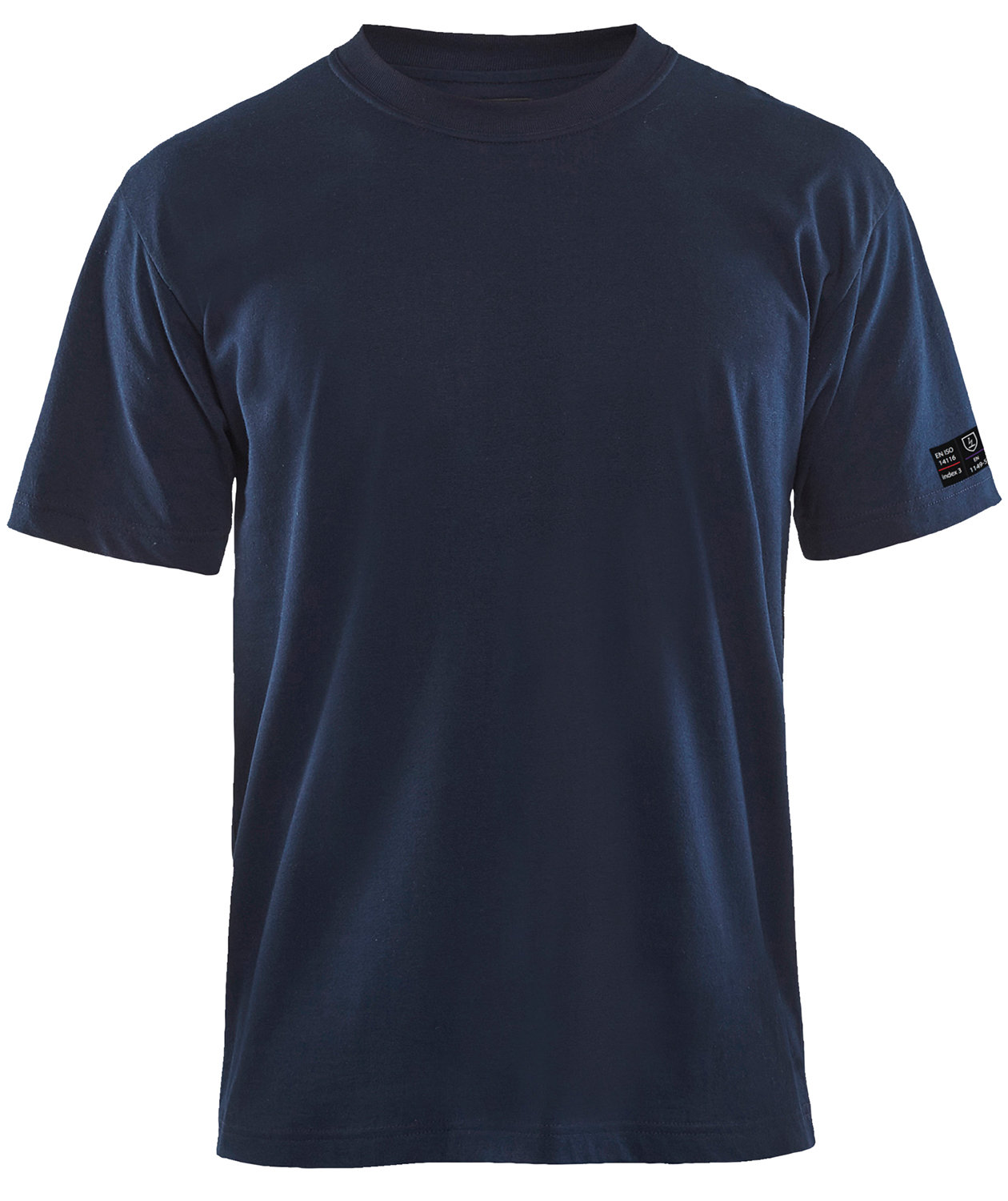 Bl&aring;kl&auml;der Anti-Flame T-shirt, Marinbl&aring;, large image number 0