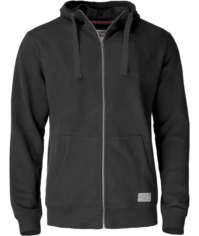 Cutter & Buck Twisp hettegenser med glidel&aring;s, Black, Black, swatch