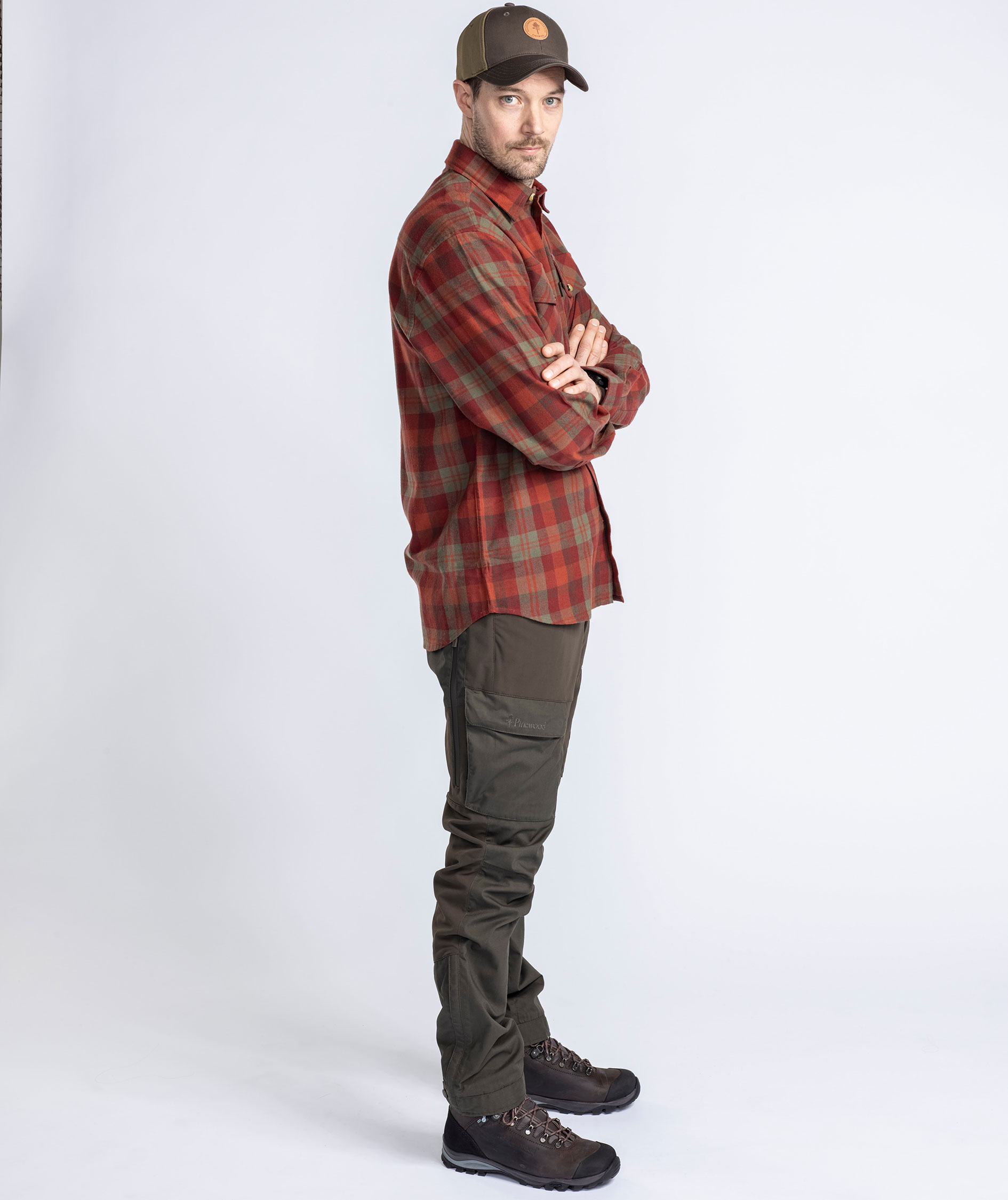 Pinewood Dog Sports Trainer Extreme bukser, Moss green, large image number 3