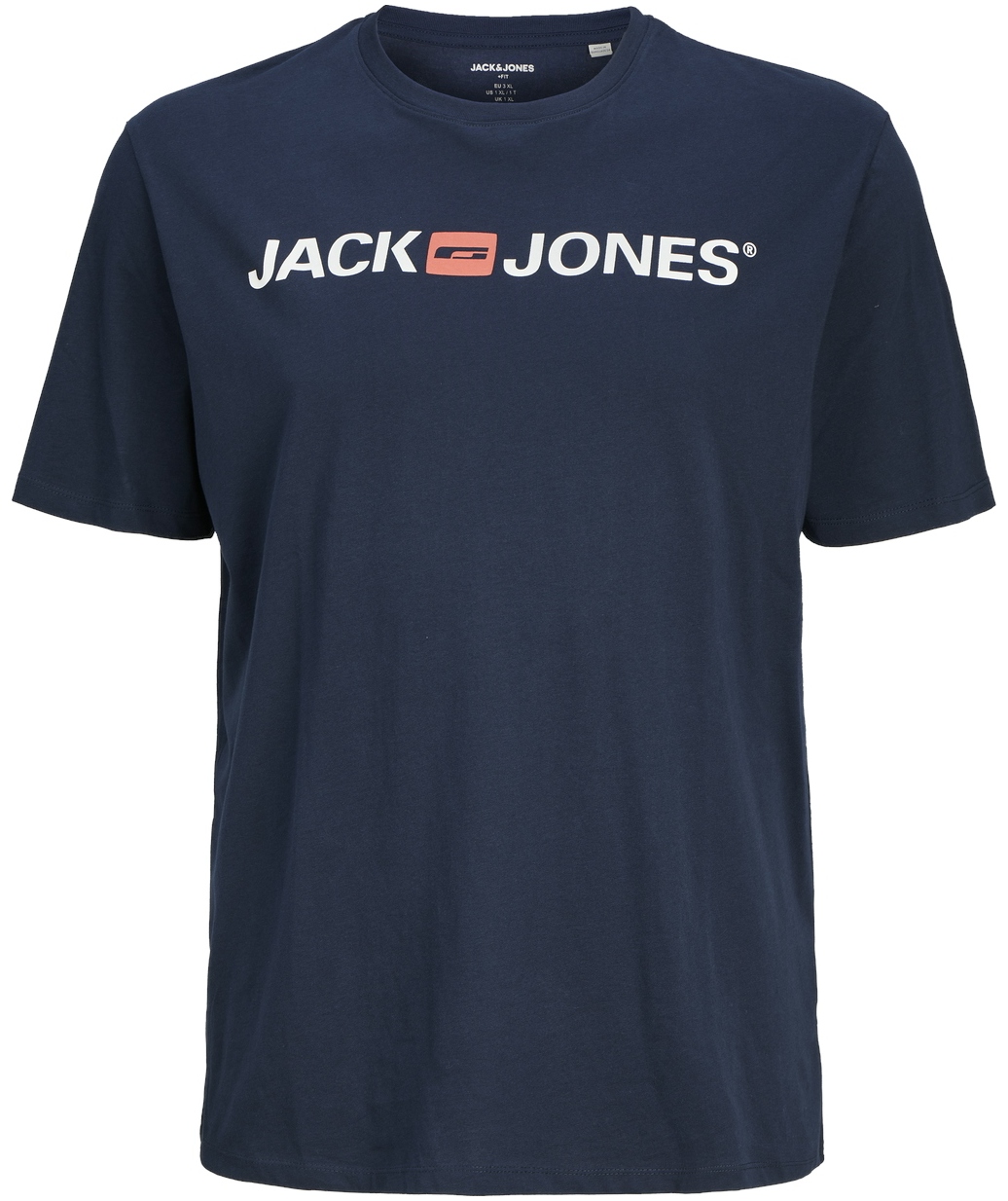 Jack & Jones Plus JJECORP LOGO T-shirt, Navy Blazer