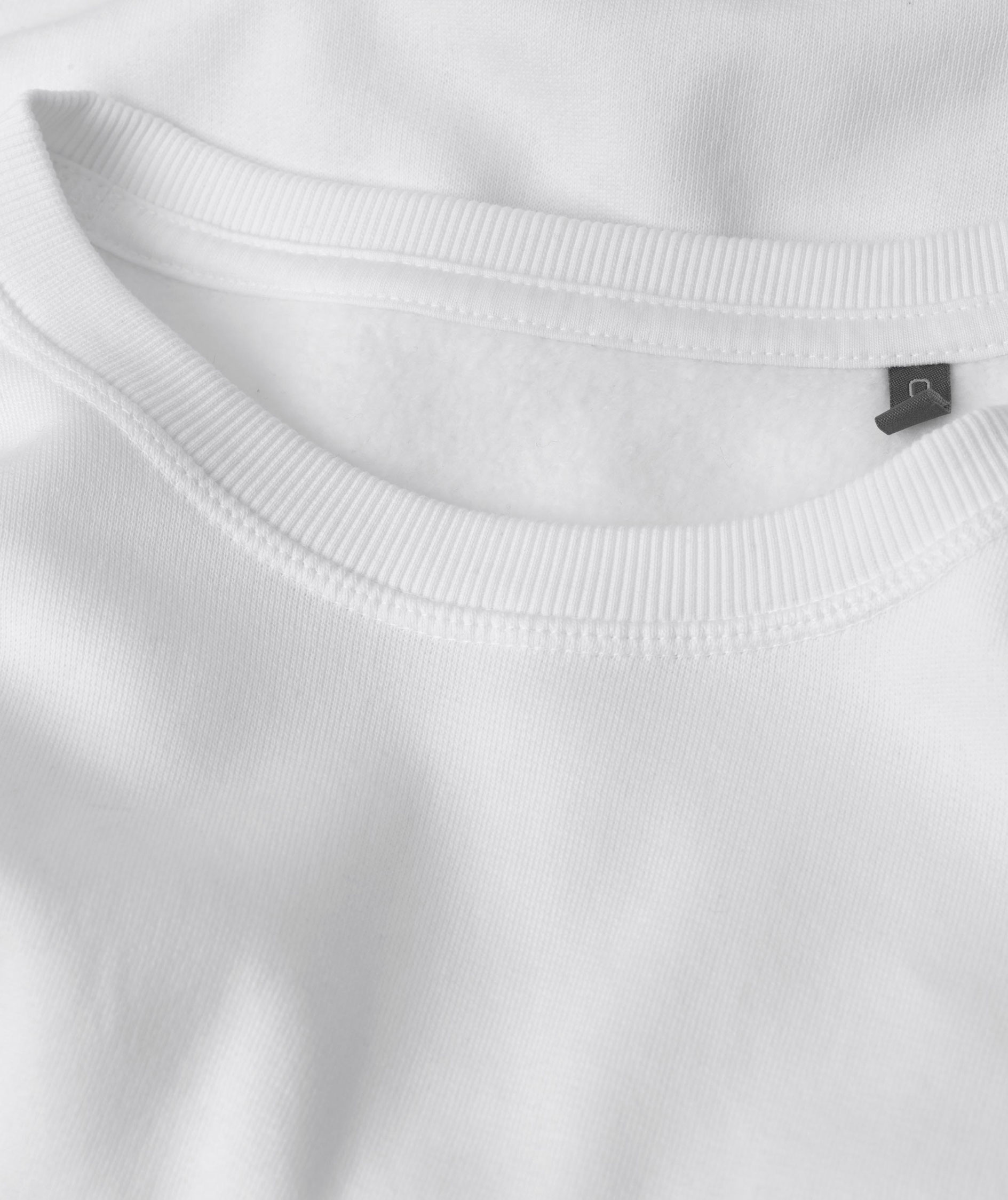 ID organic women's sweatshirt, White, large image number 3