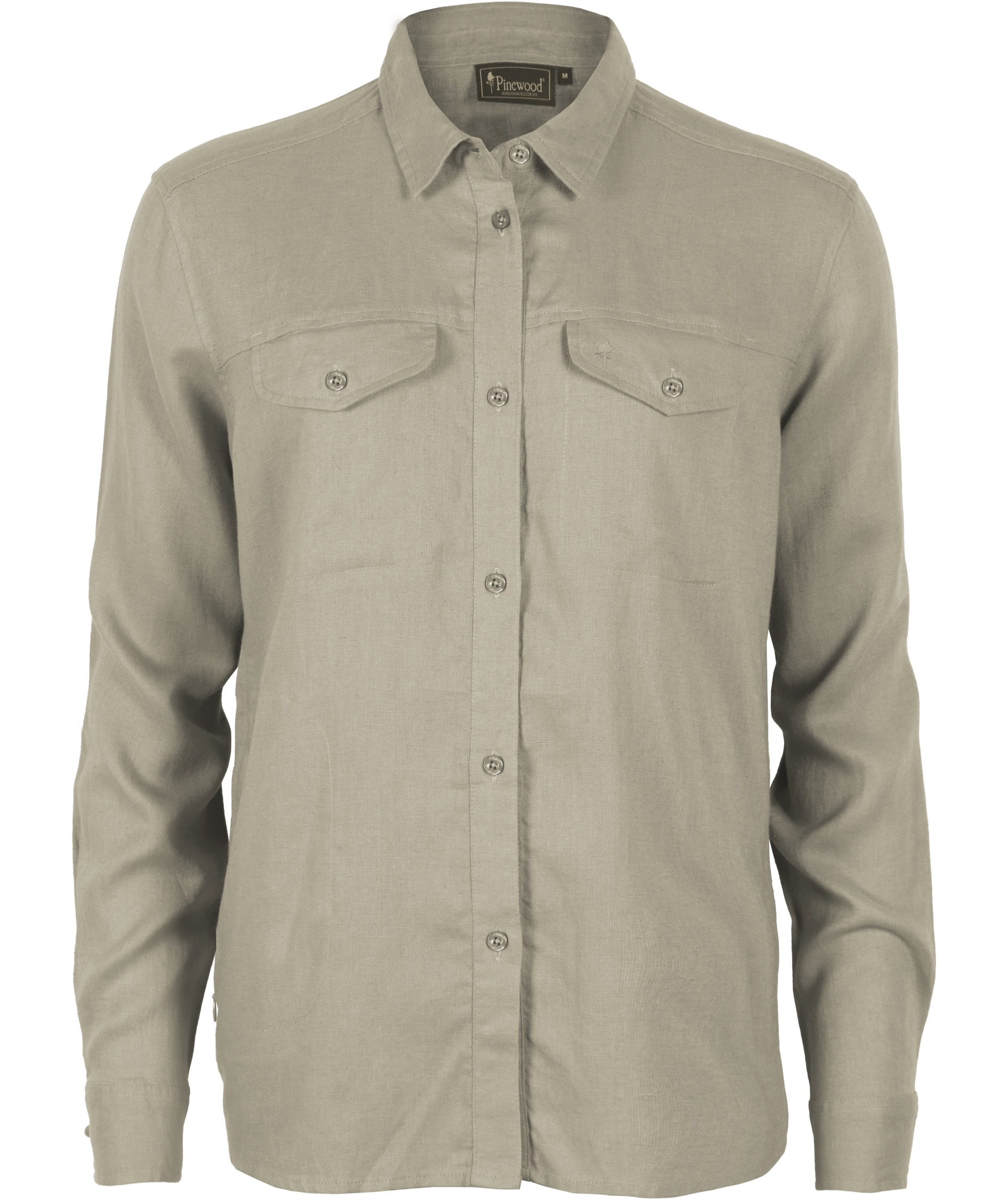 Pinewood V&auml;rnamo NatureSafe dame h&oslash;rskjorte, Linen Beige