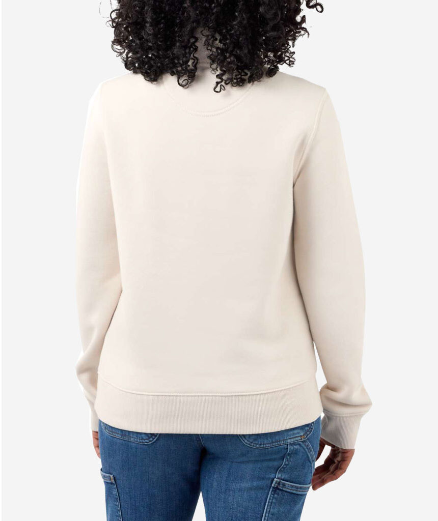 Carhartt sweatshirt med dragkedja dam, Malt, large image number 2