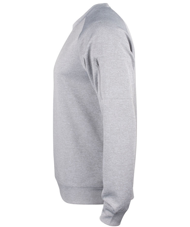 Clique Basic Active  Sweatshirt, Grau Meliert, large image number 6