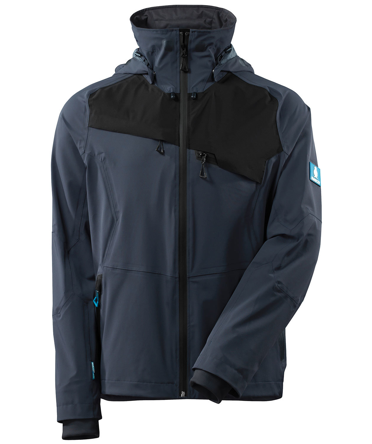 Mascot Advanced skaljakke full stretch, M&oslash;rk Marine/Sort