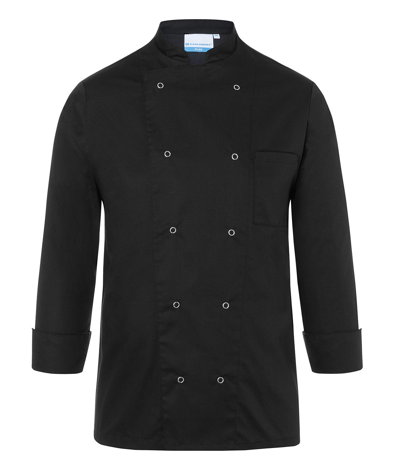 Karlowsky Basic  chefs jacket, Black, large image number 0