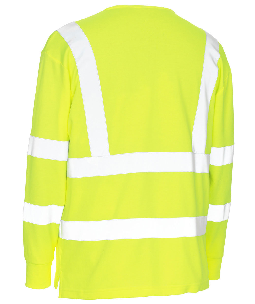 Mascot Safe Classic Melita sweatshirt, Varsel Gul, large image number 2