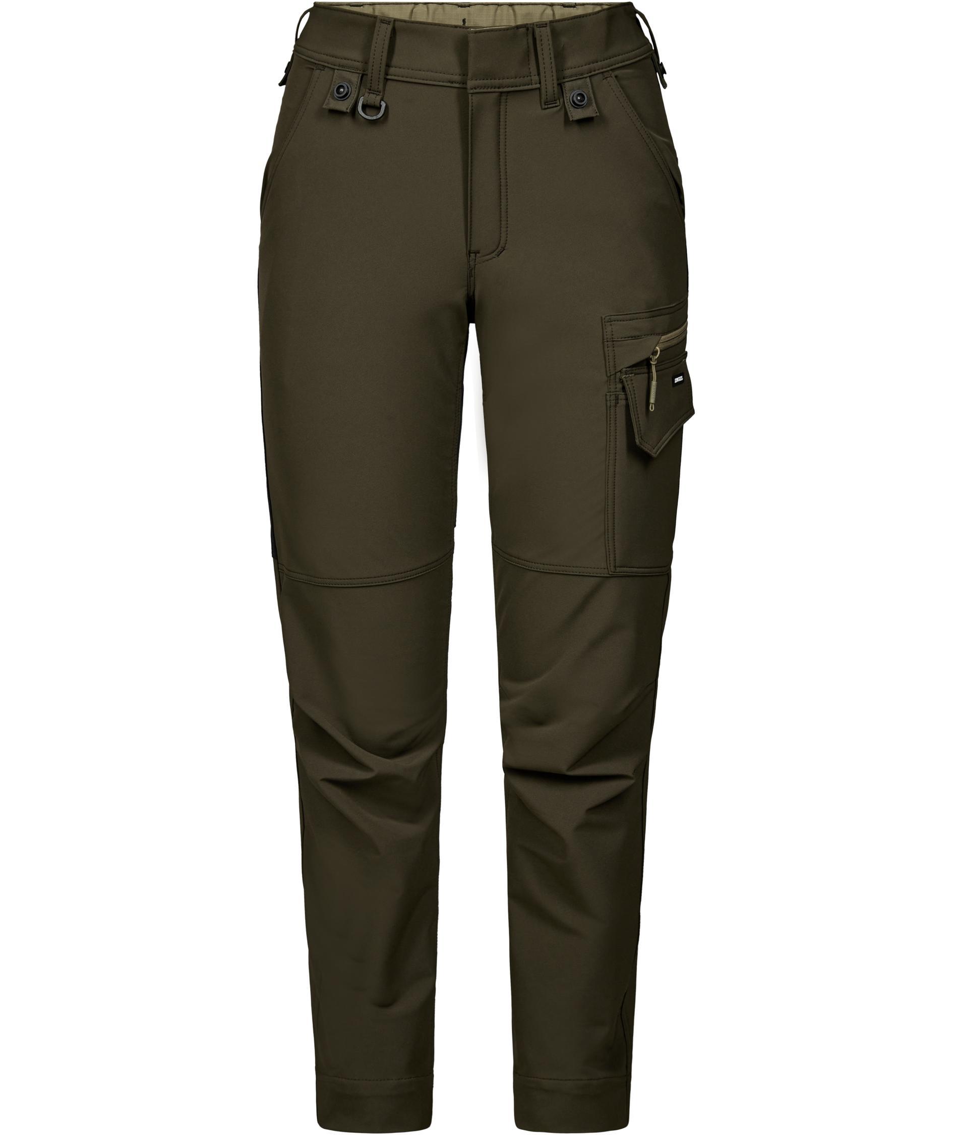 Engel Entire Damen Diensthose full stretch, Forest Green/Black, Forest Green/Black, swatch