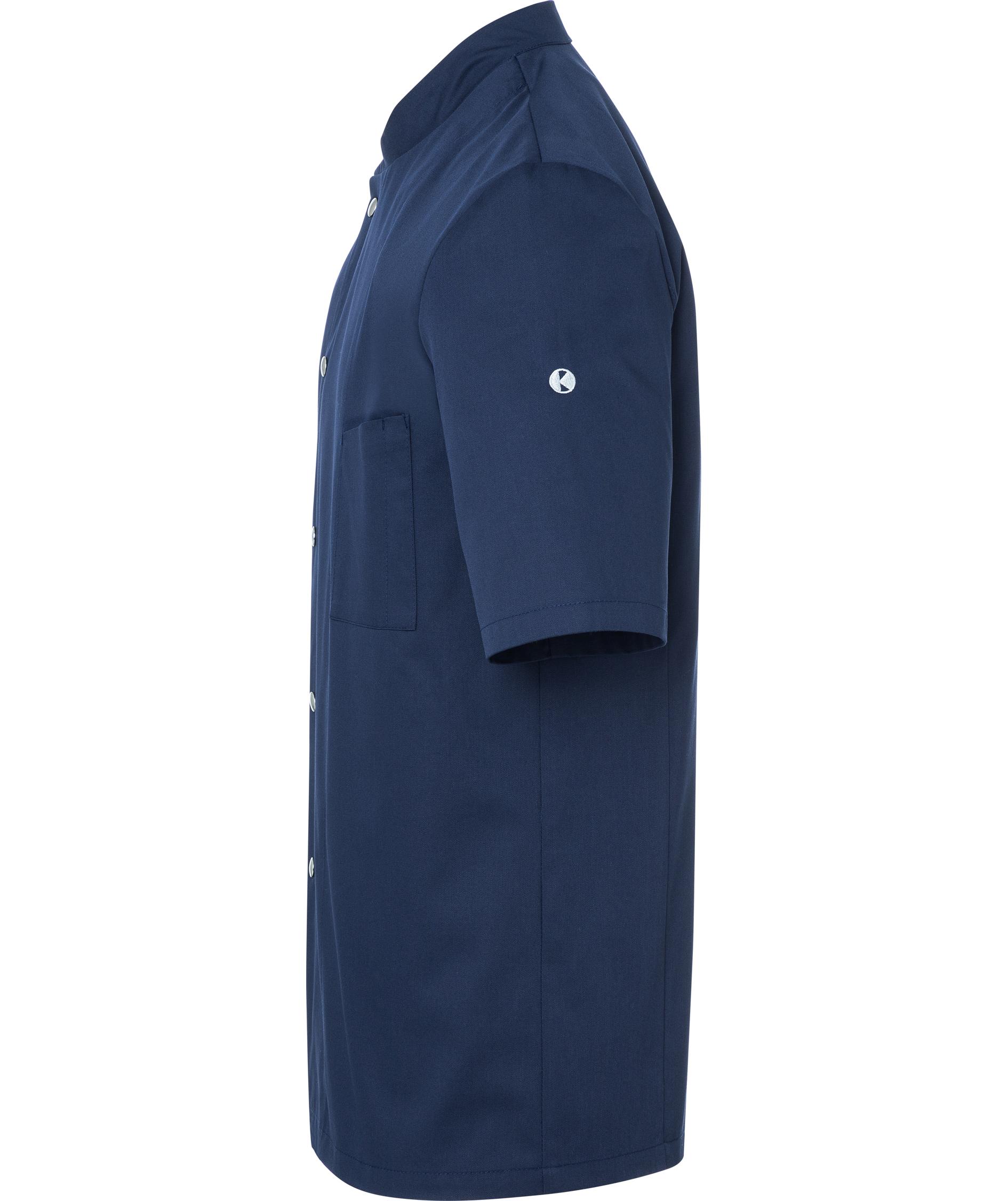 Karlowsky Gustav kurz&auml;rmlige Kochjacke, Navy, large image number 4