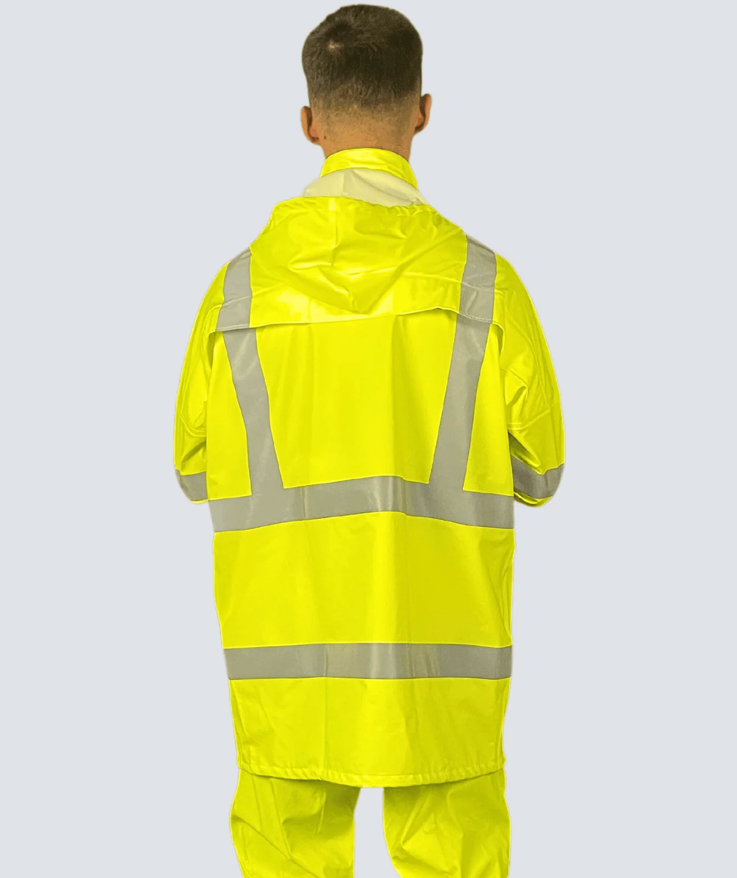 Ocean Beacon Comfort regnjakke, Hi-Vis&nbsp;Gul, large image number 3