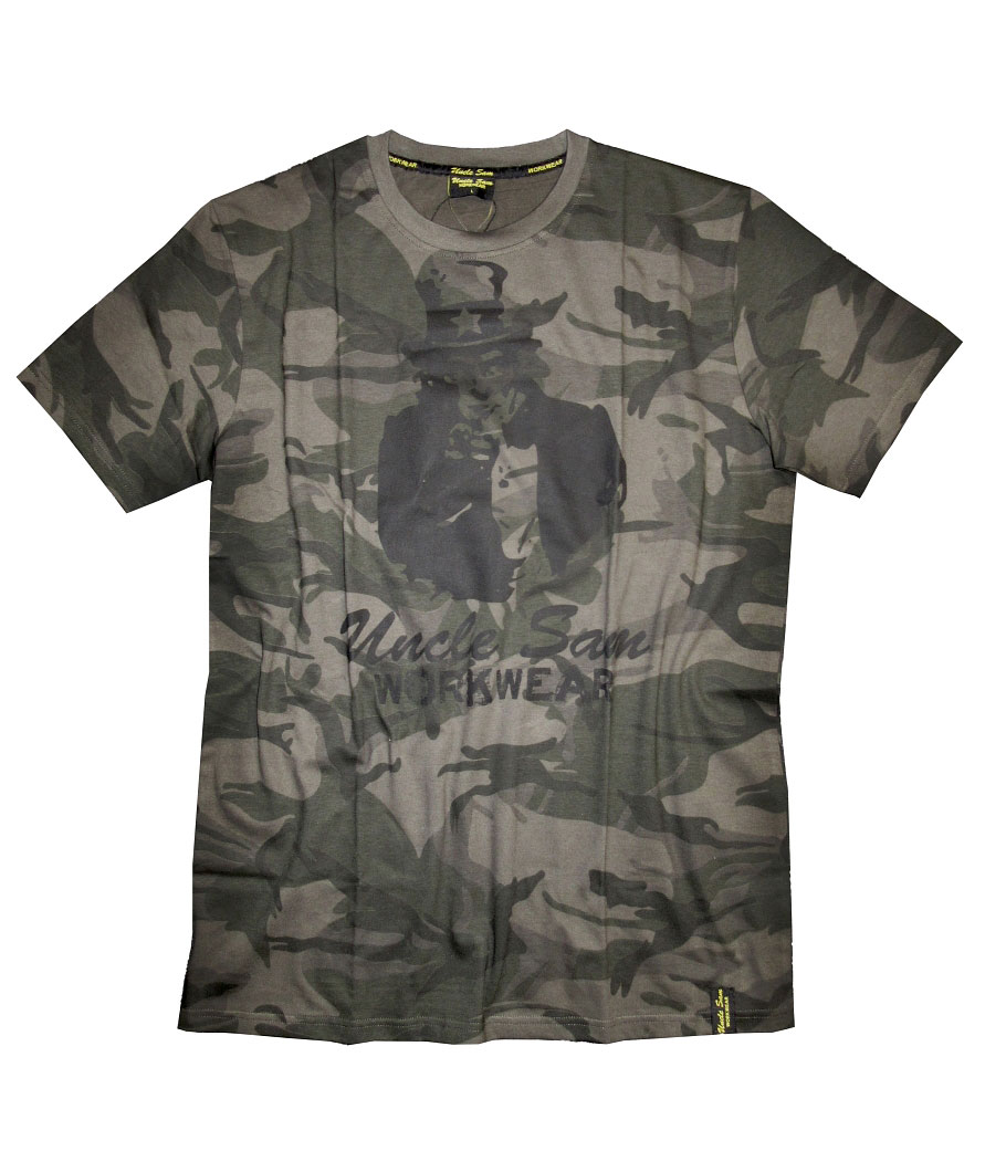 Uncle Sam T-shirt, Kamouflage