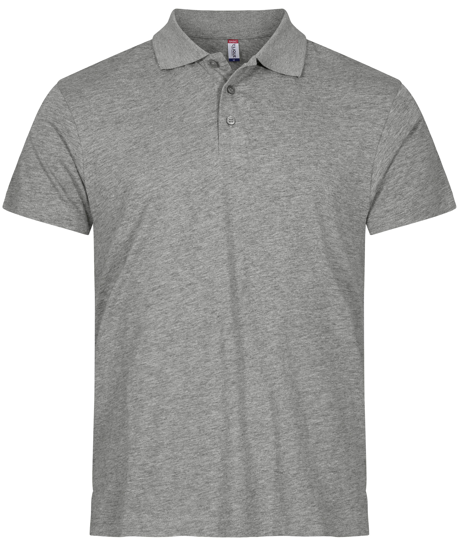 Clique Single Jersey pik&eacute;tr&ouml;ja, Grey melange, Grey melange, swatch