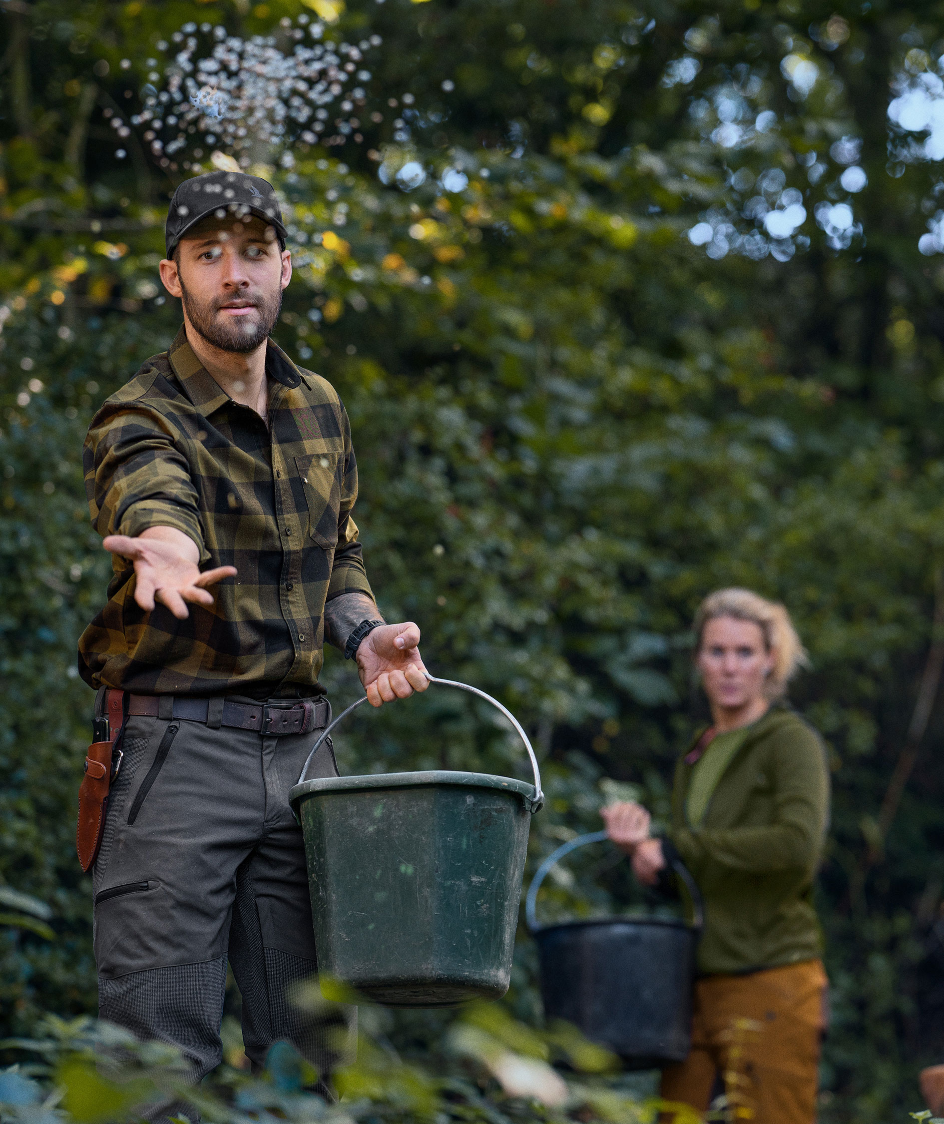 Seeland Toronto Hemd, Green Check