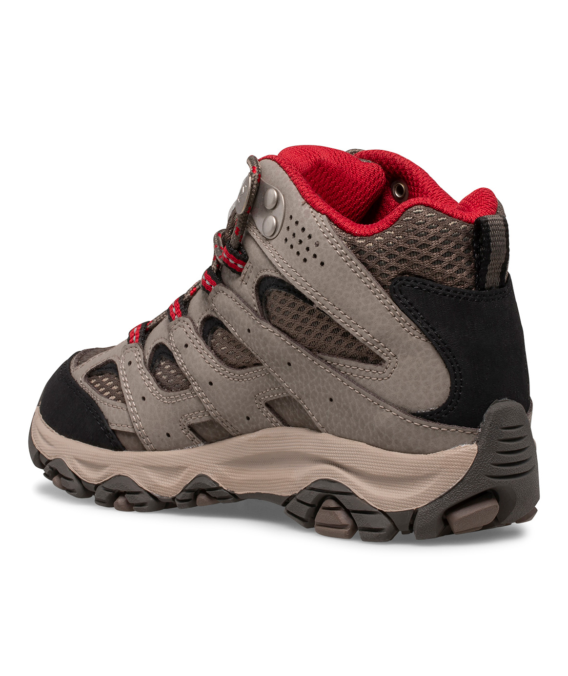 Merrell Moab 3 Mid WTRPF Altitude st&oslash;vletter till barn, Light Taupe, large image number 2