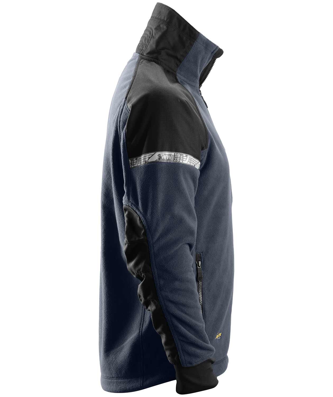 Snickers AllroundWork fleece jacket 8005, Navy/Black, large image number 3