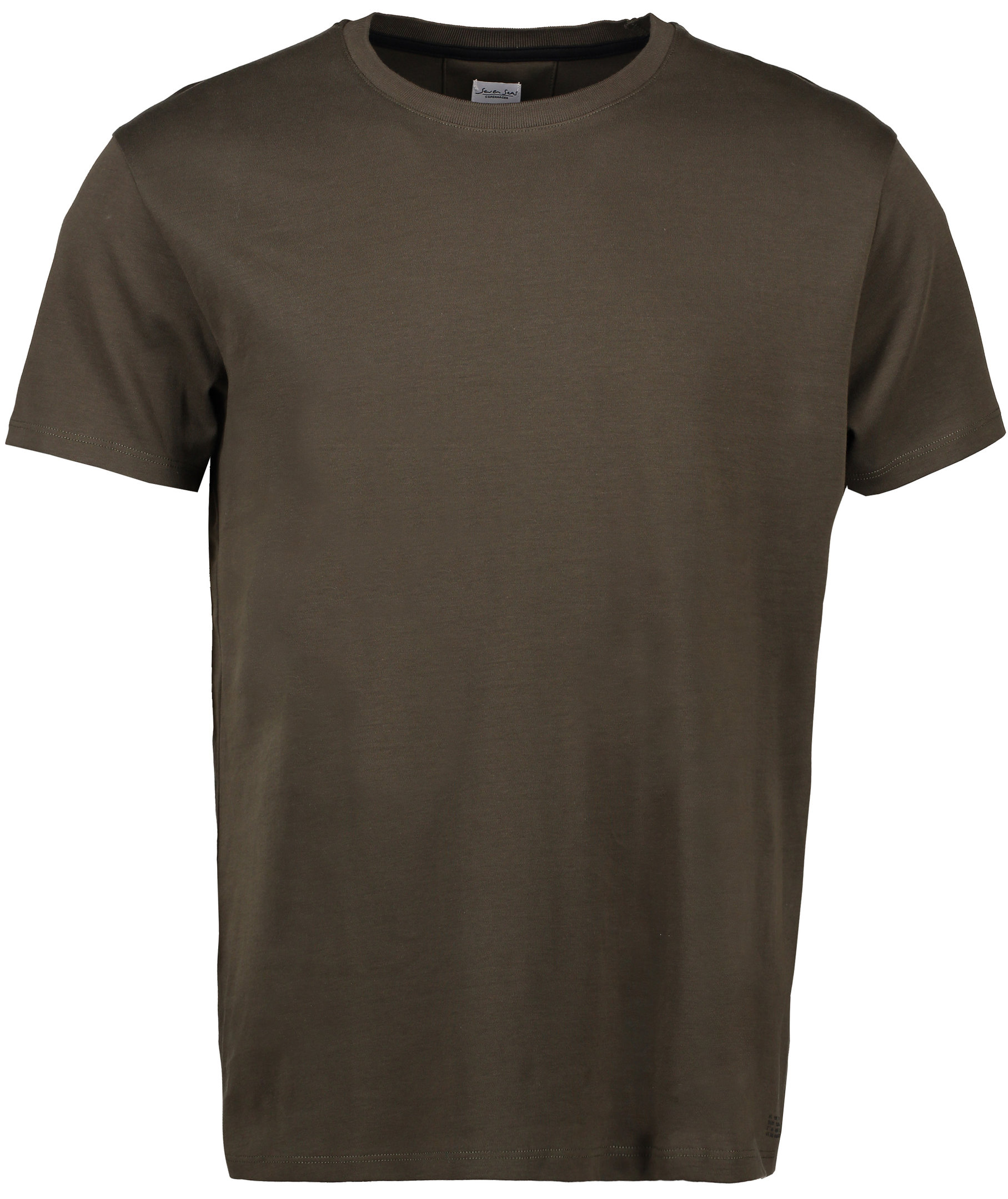 Seven Seas T-shirt med rund hals, Olive