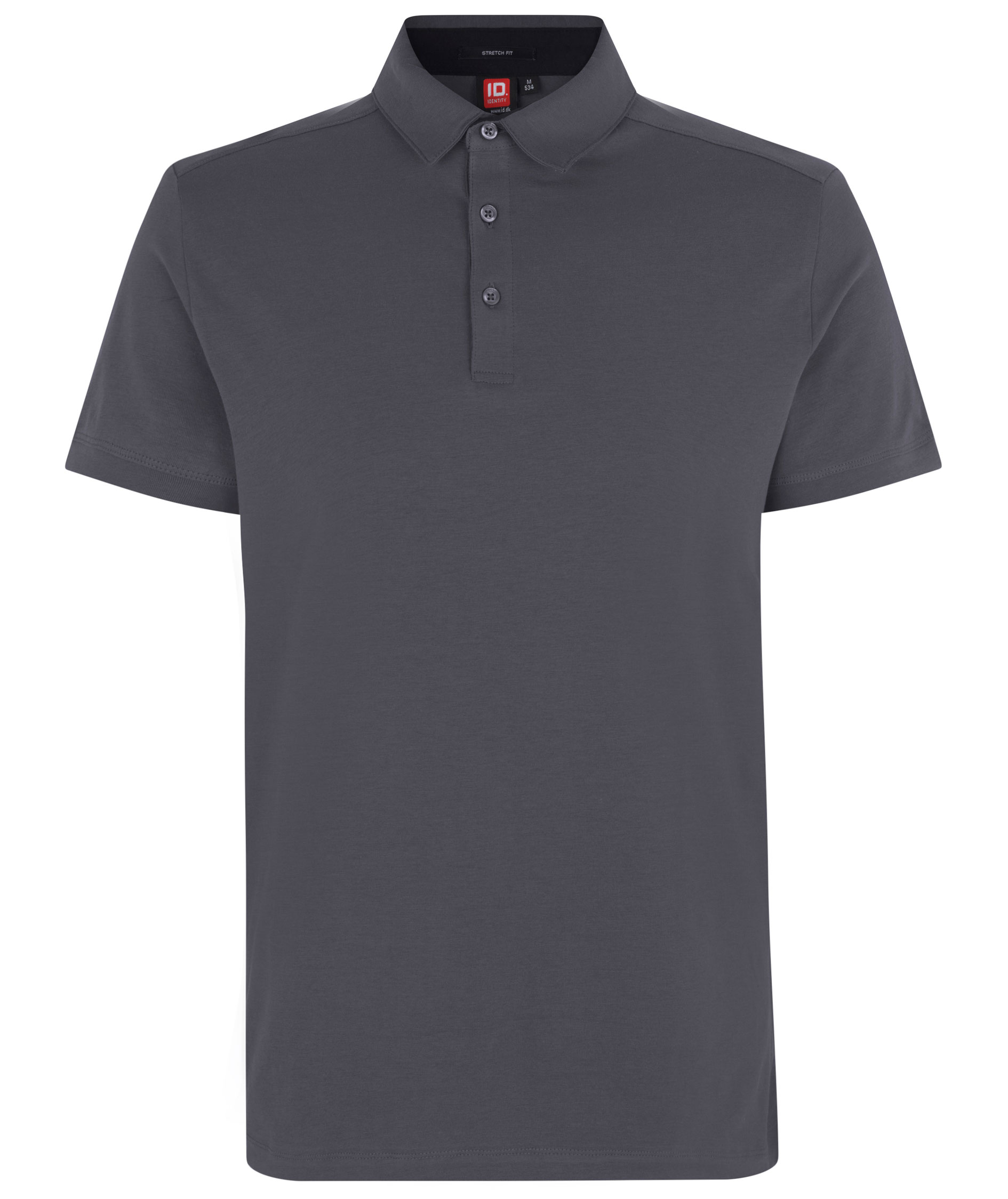 ID business pik&eacute;tr&ouml;ja med stretch, Silver Grey, Silver Grey, swatch