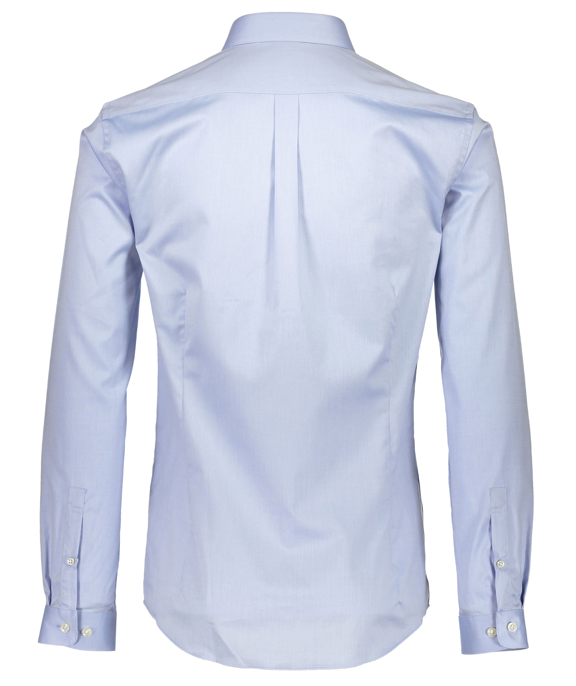 Lindbergh Twill Stretch Slim fit skjorta, Ljusbl&aring;, large image number 2