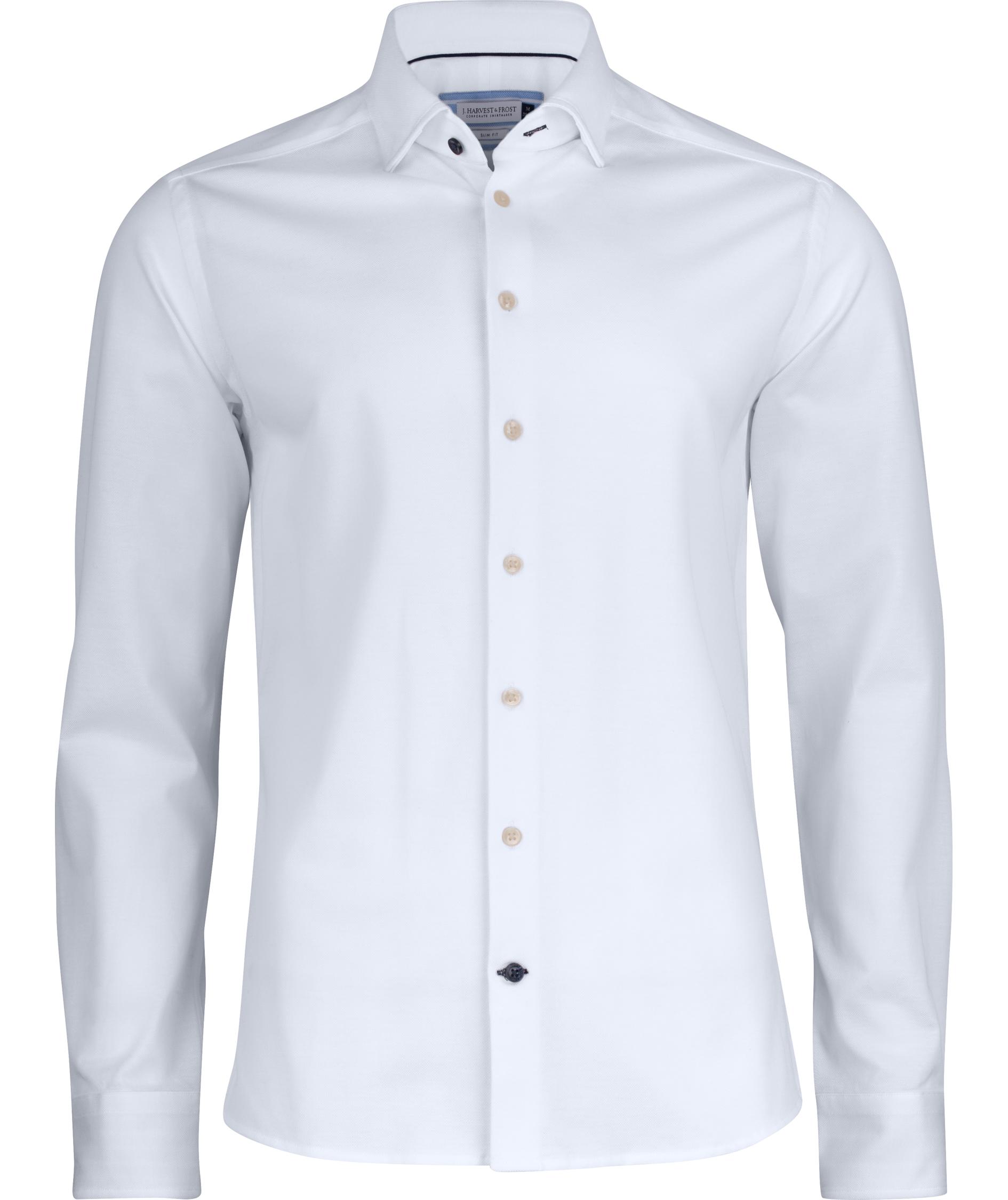 J. Harvest & Frost Indigo Bow regular fit skjorta