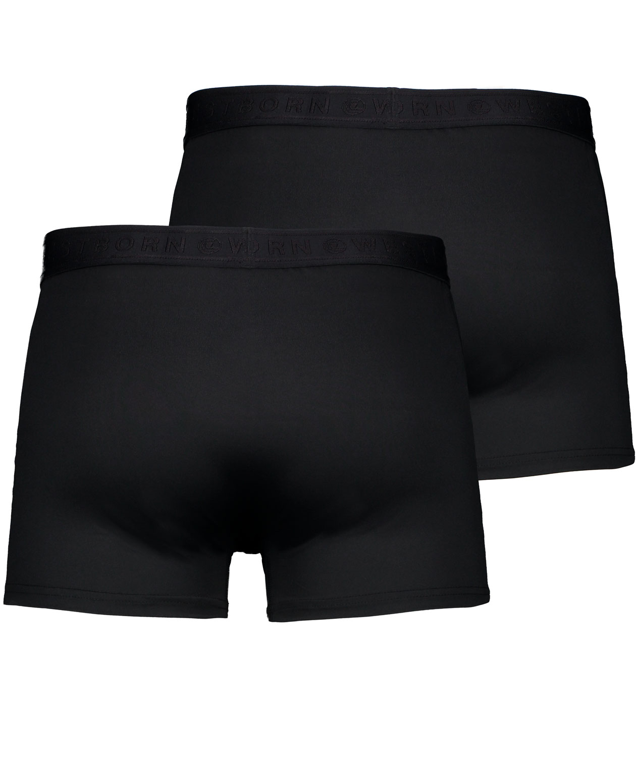Westborn 2-pak microfiber boxershorts, Black, large image number 1