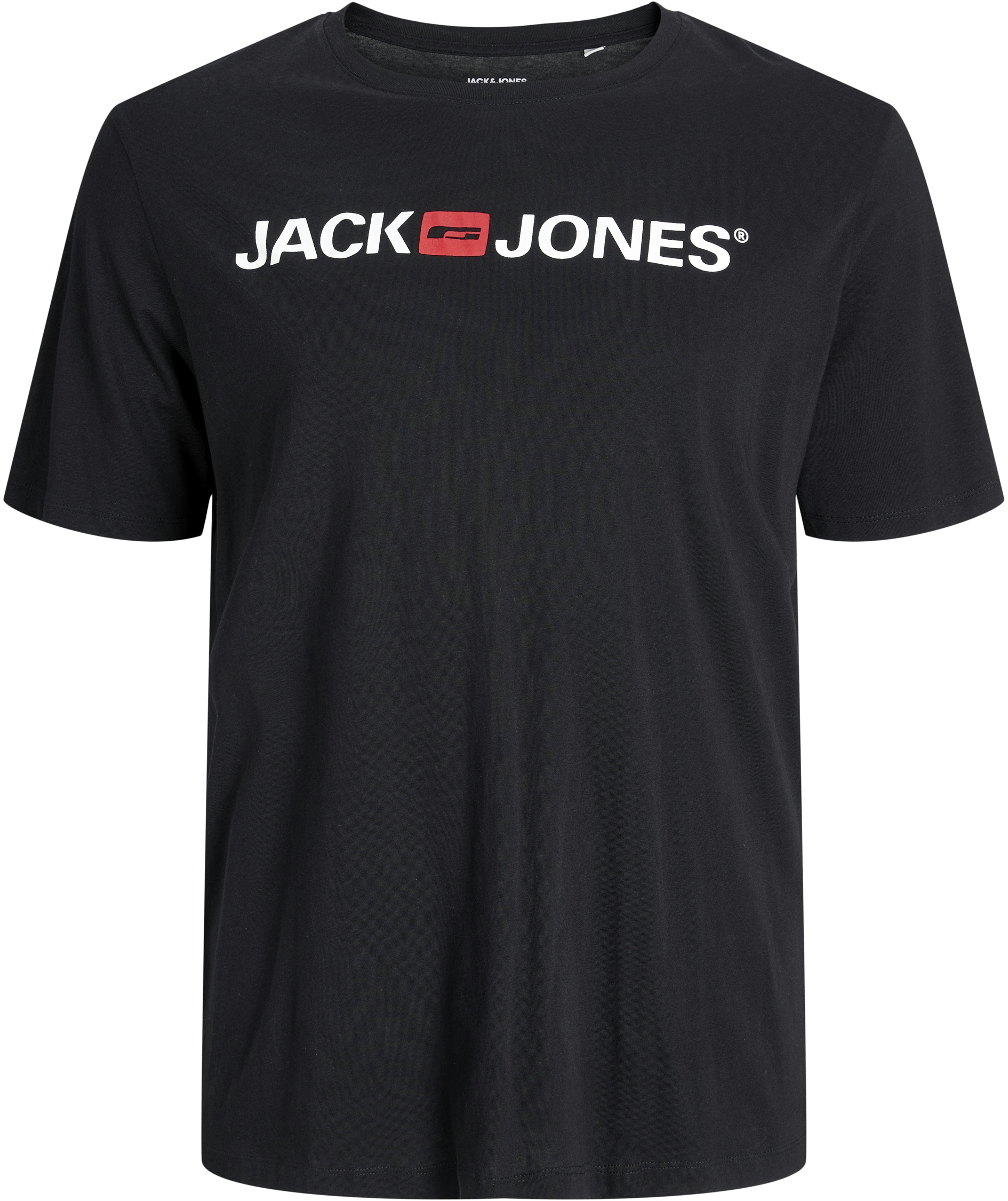 Jack & Jones Plus JJECORP LOGO T-shirt, Black